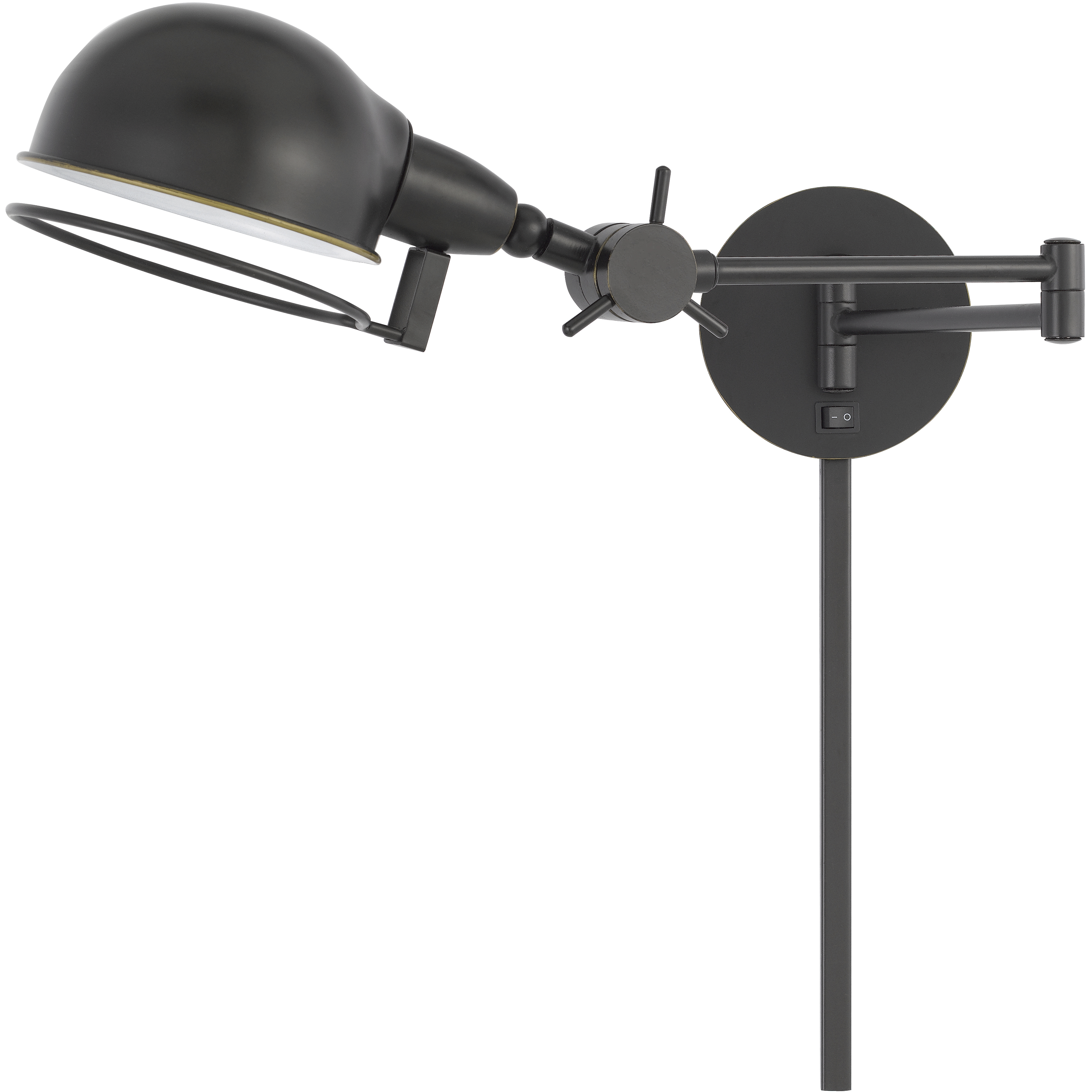 Linthal 1 Light 6 inch Dark Bronze Wall Lamp Wall Light