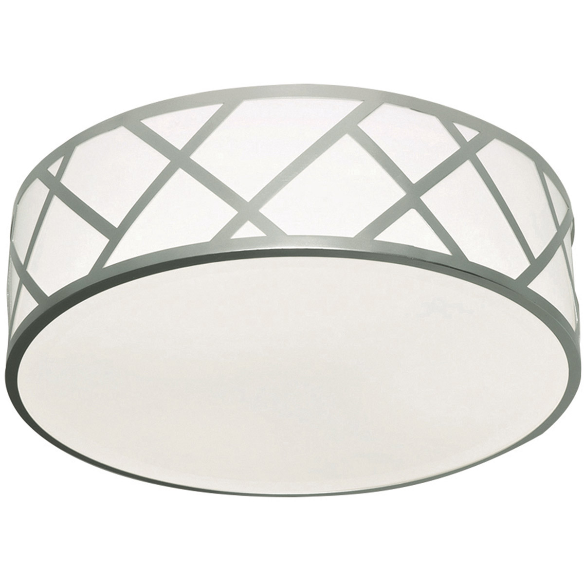 Haven LED 16.75 inch Satin Nickel Flushmount Ceiling Light