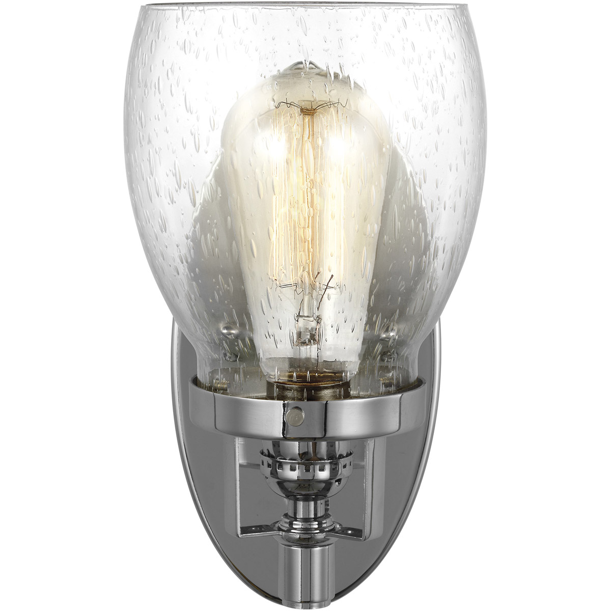 Belton 1 Light 5.38 inch Chrome Wall Bath Fixture Wall Light