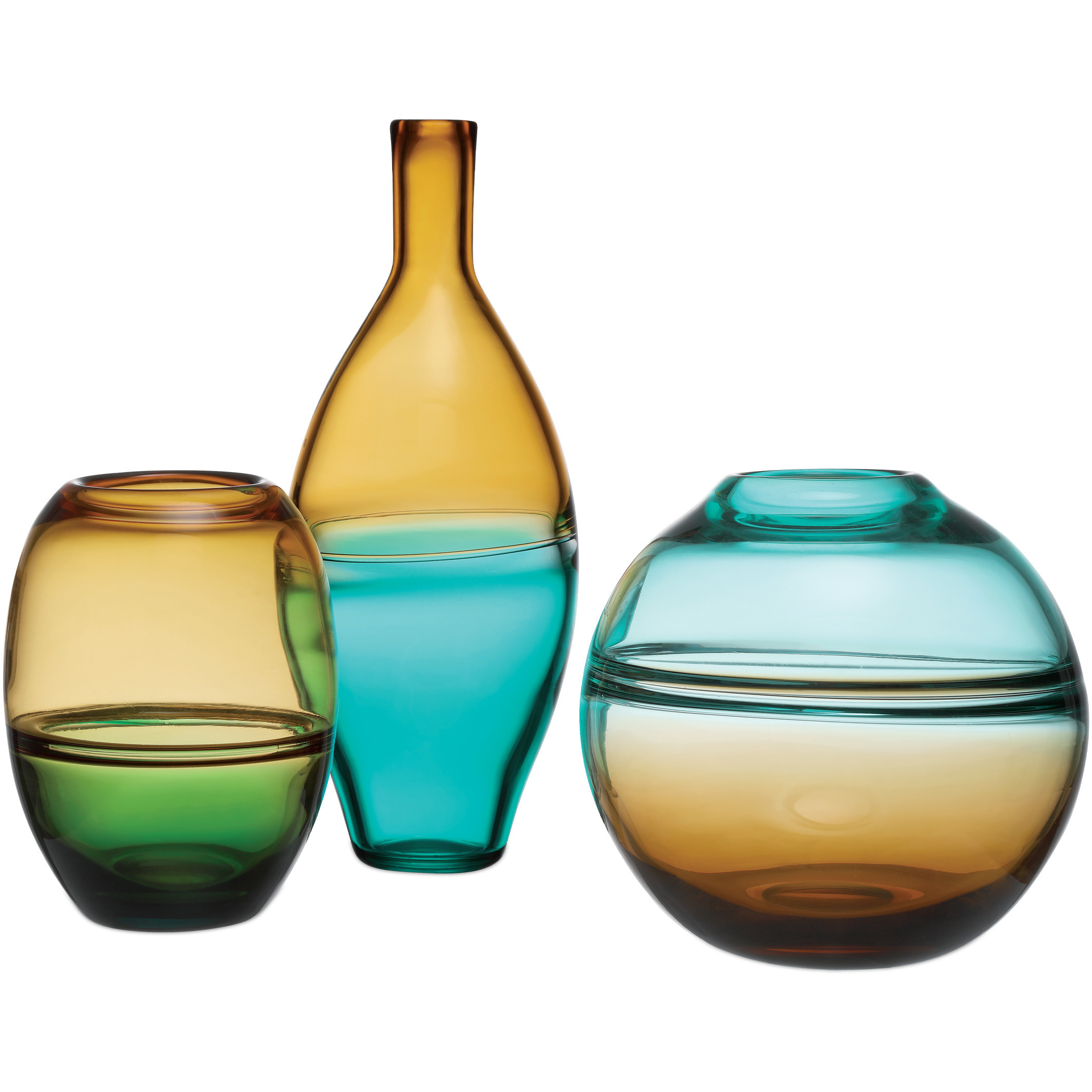 Tapio 8 X 6.2 inch Vases, Set of 3