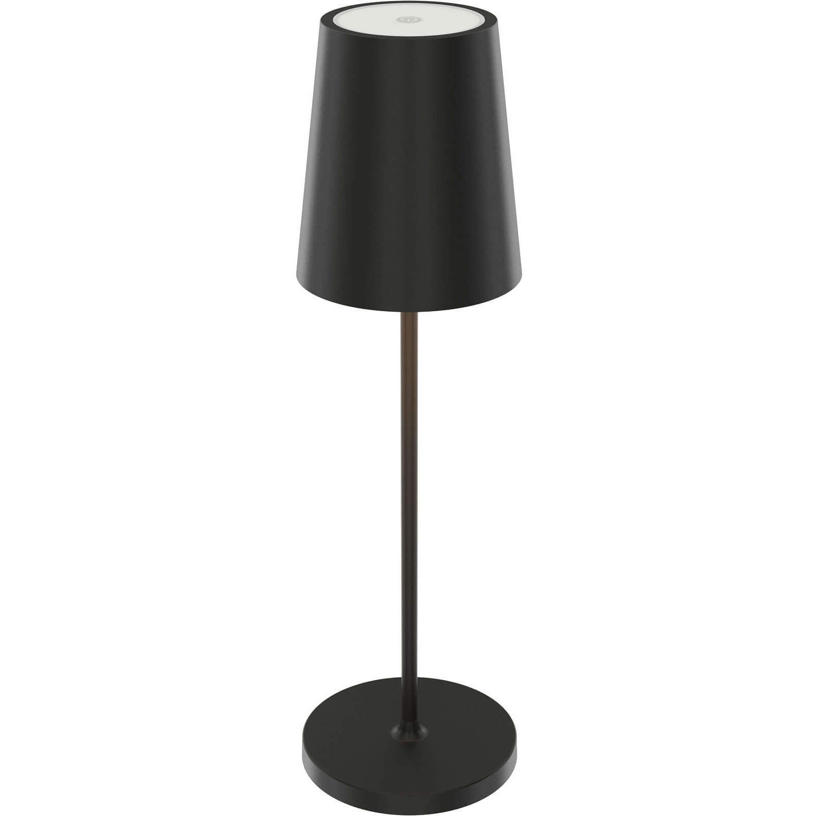 Glam 14.5 inch 2.00 watt Black Table Lamp Portable Light