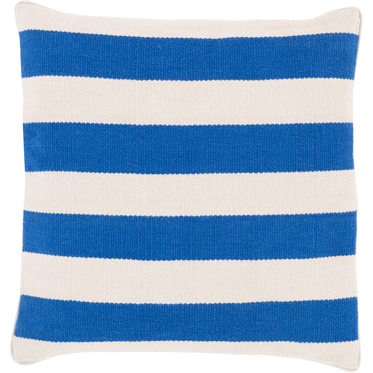 Bold Geo 20 inch Ivory, Bright Blue Pillow Kit