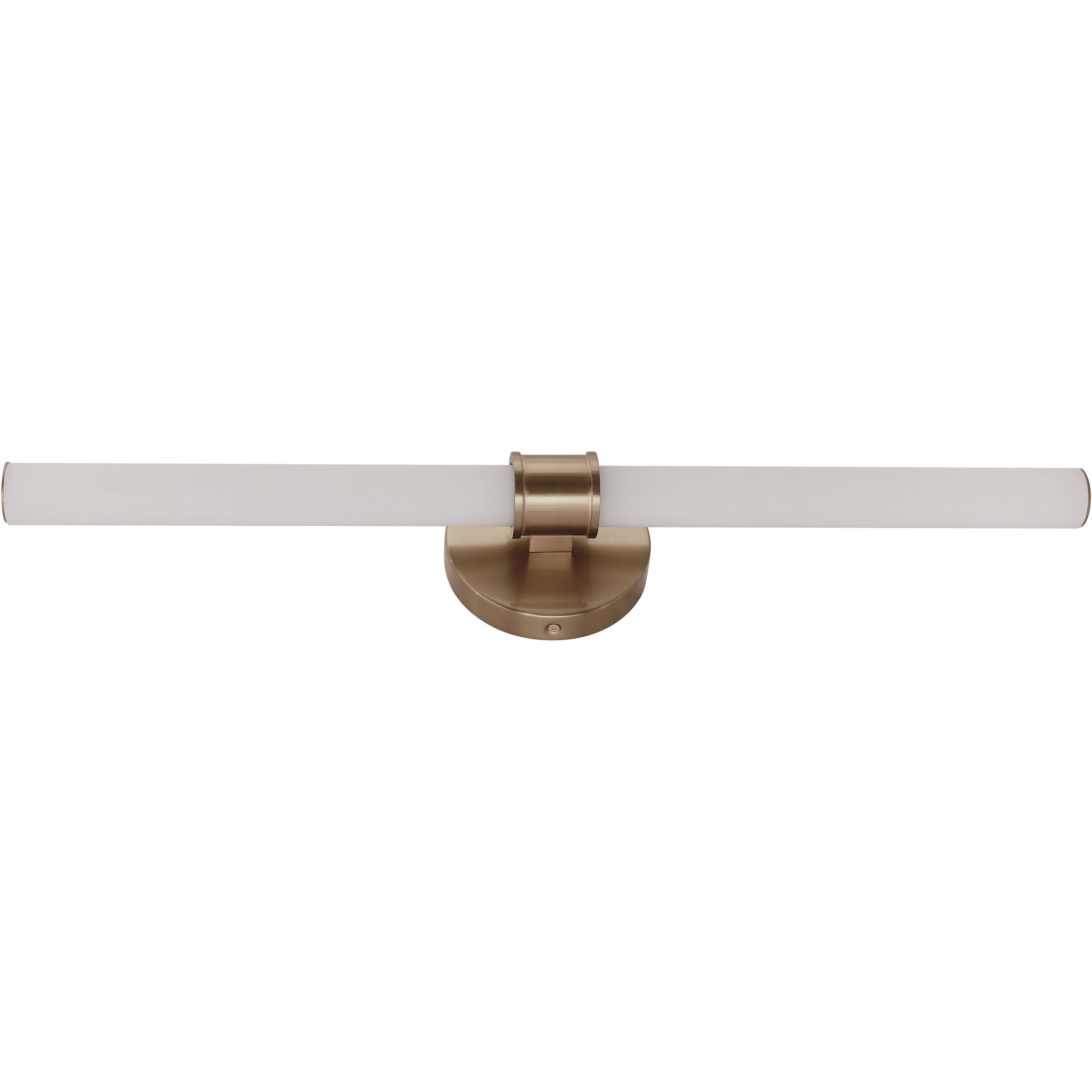 Alina LED 24 inch Satin Brass Vanity Light Wall Light
