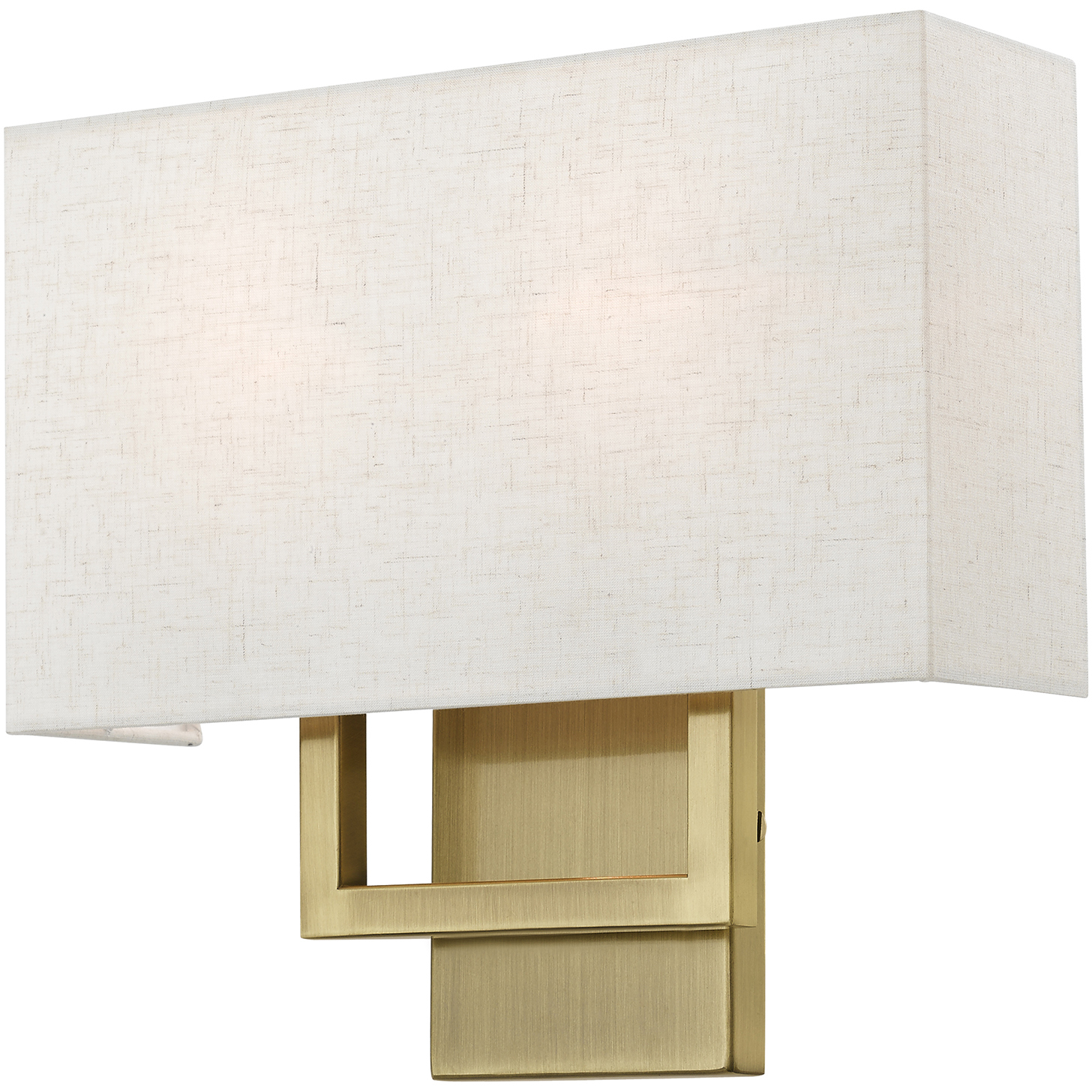 Pierson 2 Light 13 inch Antique Brass ADA Sconce Wall Light