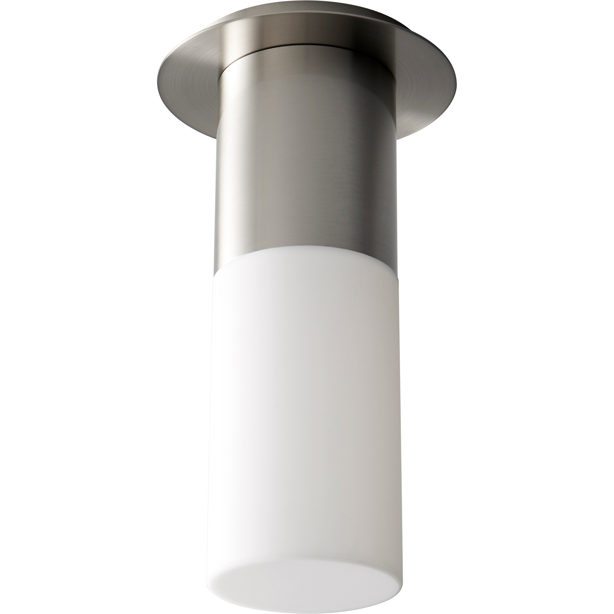 Pilar LED 6 inch Satin Nickel Flush Mount Ceiling Light