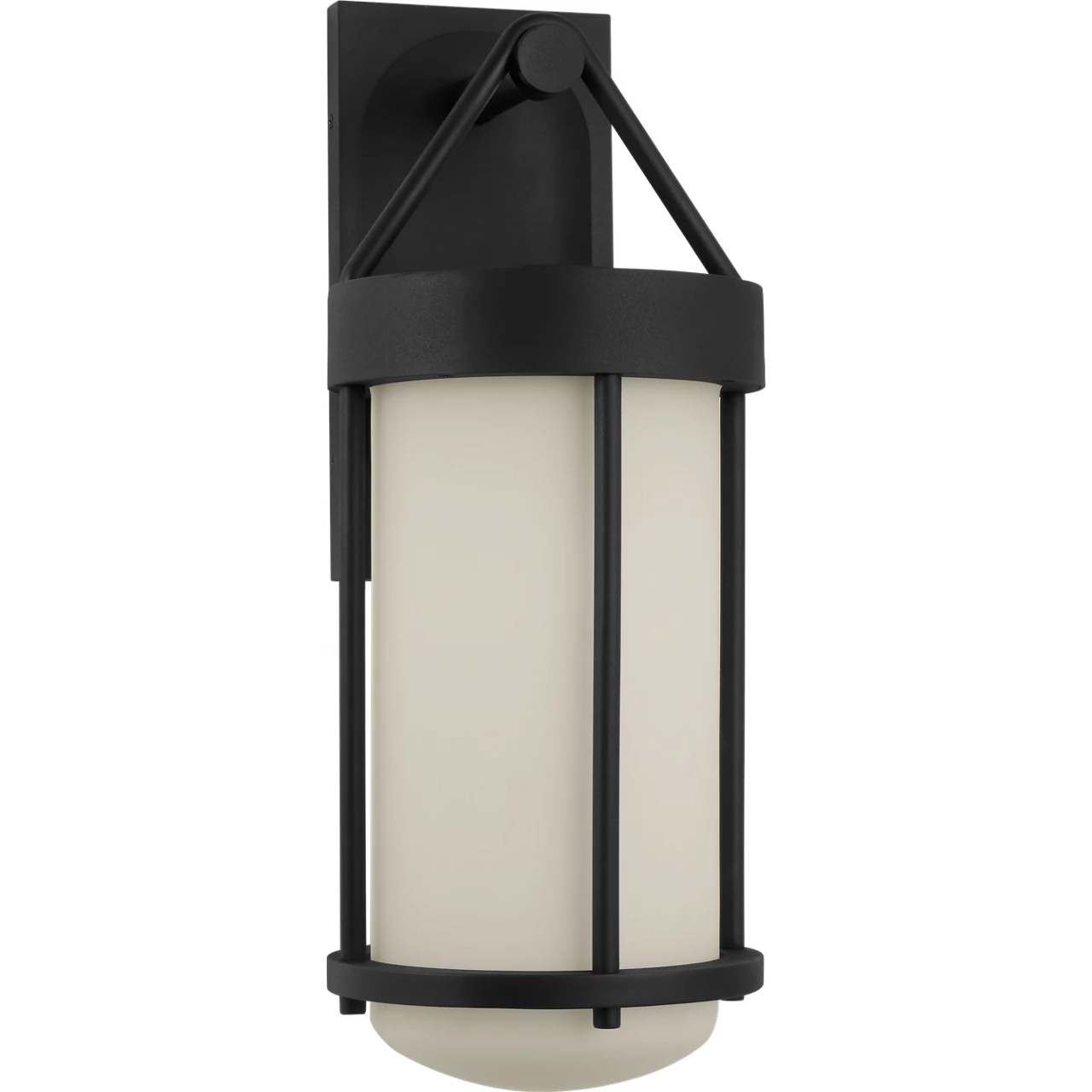 Richard June Otis 1 Light 22 inch Textured Black Outdoor Wall Light