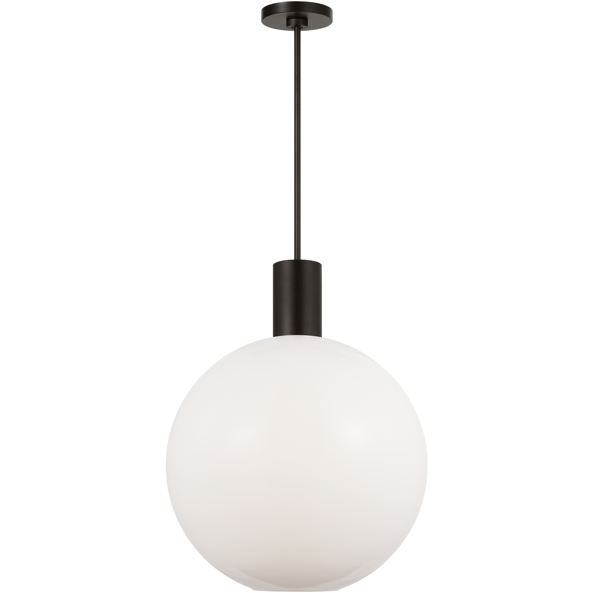 Drew & Jonathan Colewood 1 Light 20 inch Midnight Black Pendant Ceiling Light, Large