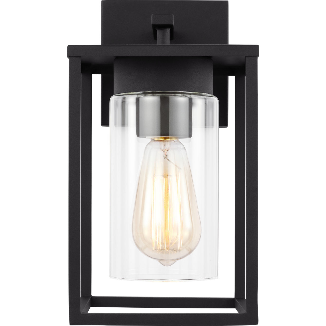 Vado 1 Light 12 inch Black Outdoor Wall Lantern