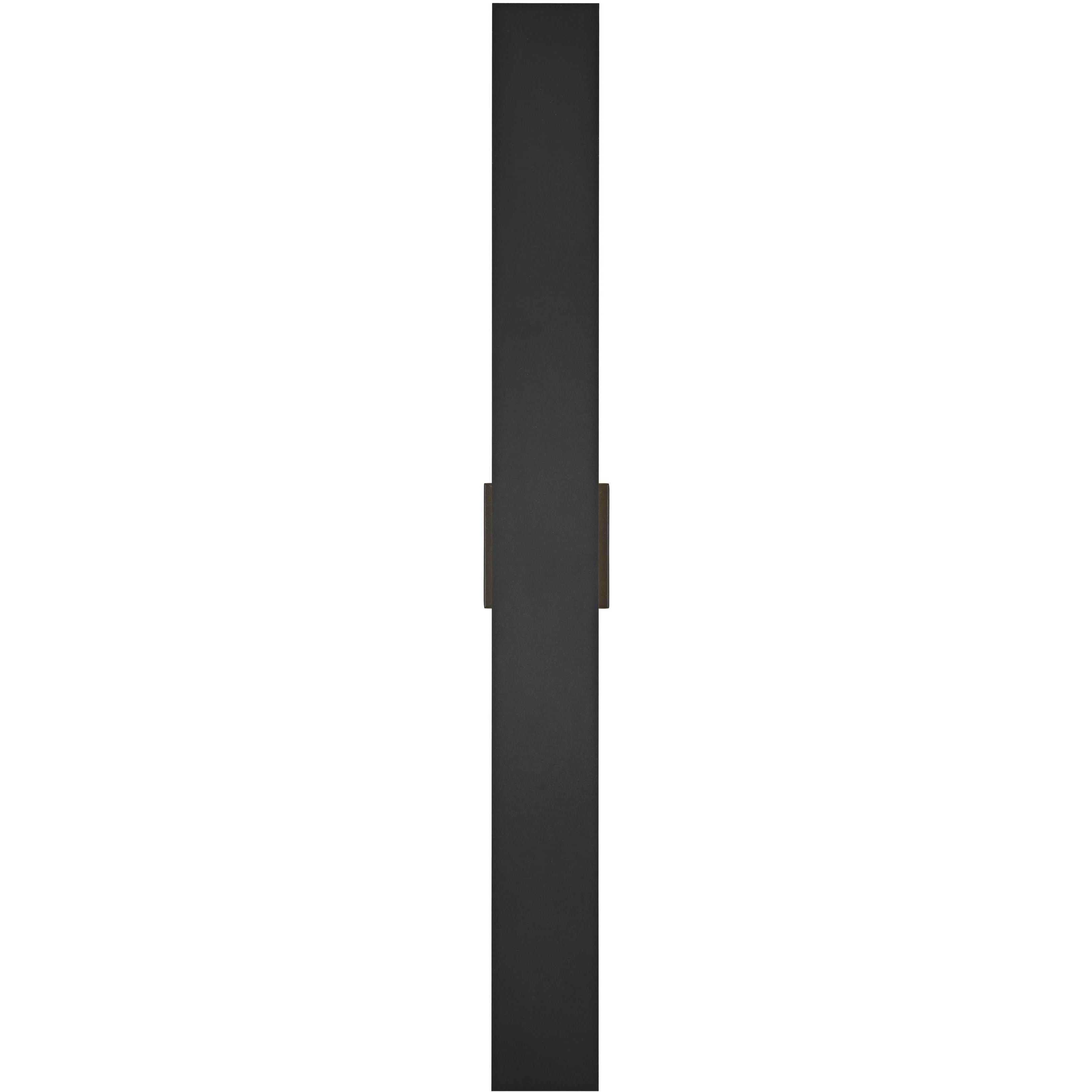 Waylen 2 Light 40 inch Black Outdoor Wall Sconce