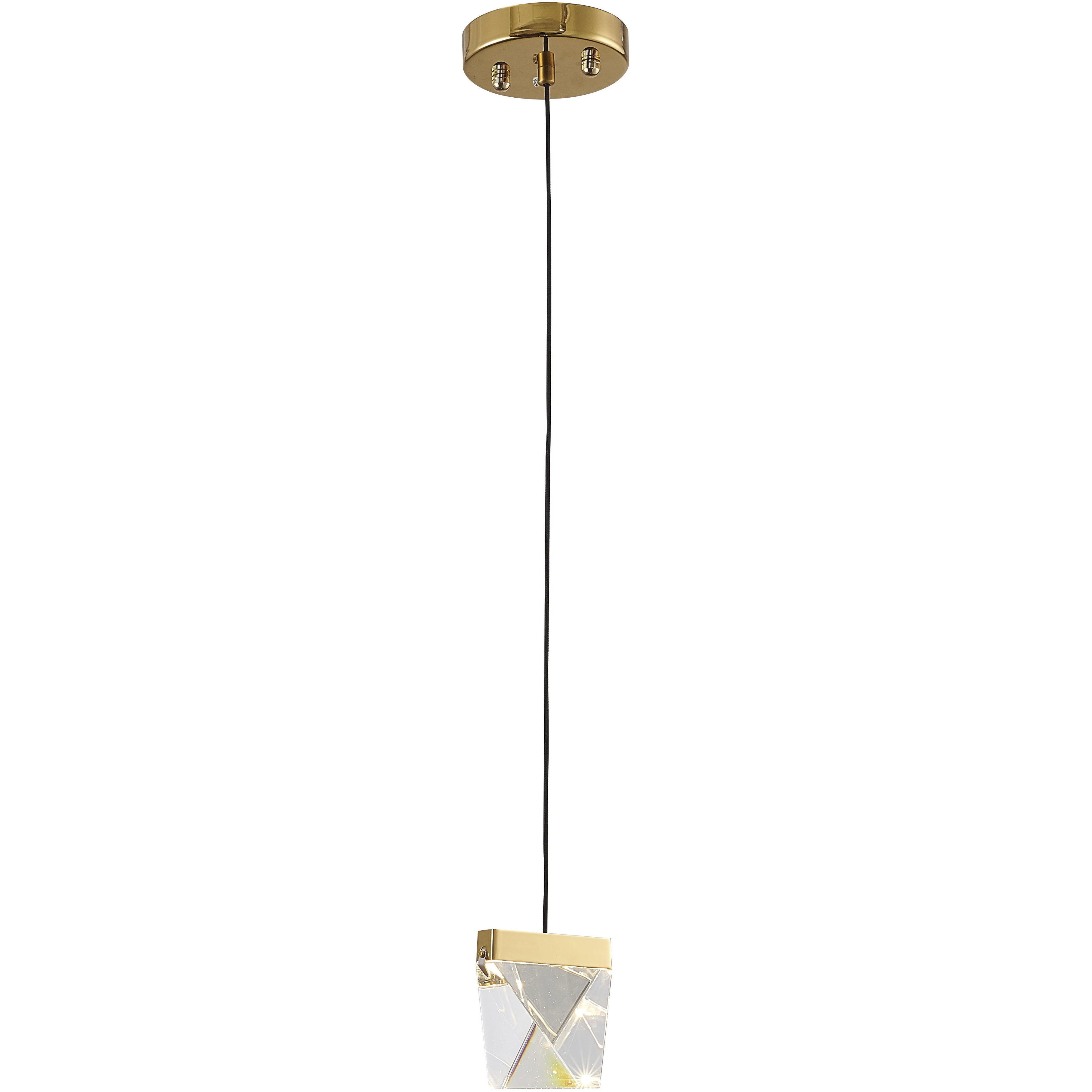 Canada LED 4.3 inch Brass Pendant Ceiling Light