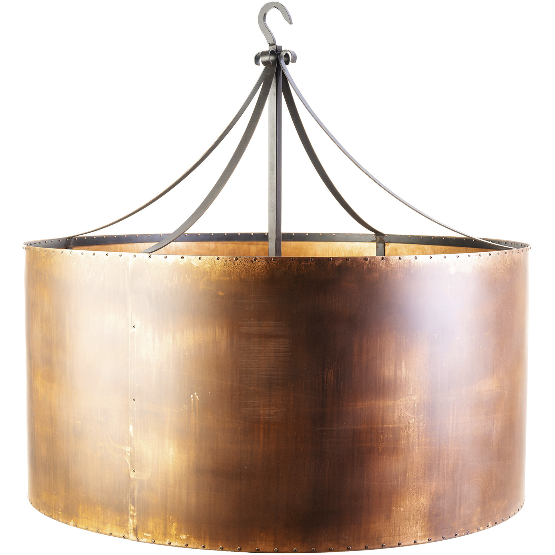 Hill Country 12 Light Darkened Copper and Darkened Bronze Pendant Ceiling Light