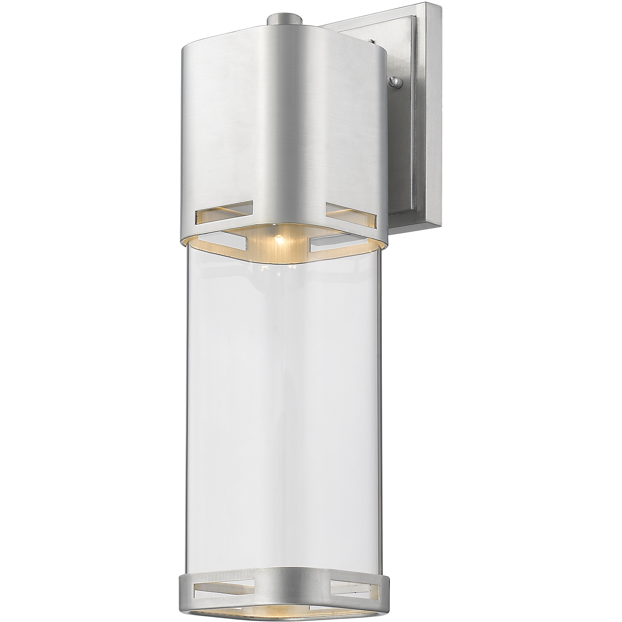 Lestat LED 17.63 inch Brushed Aluminum Outdoor Wall Light