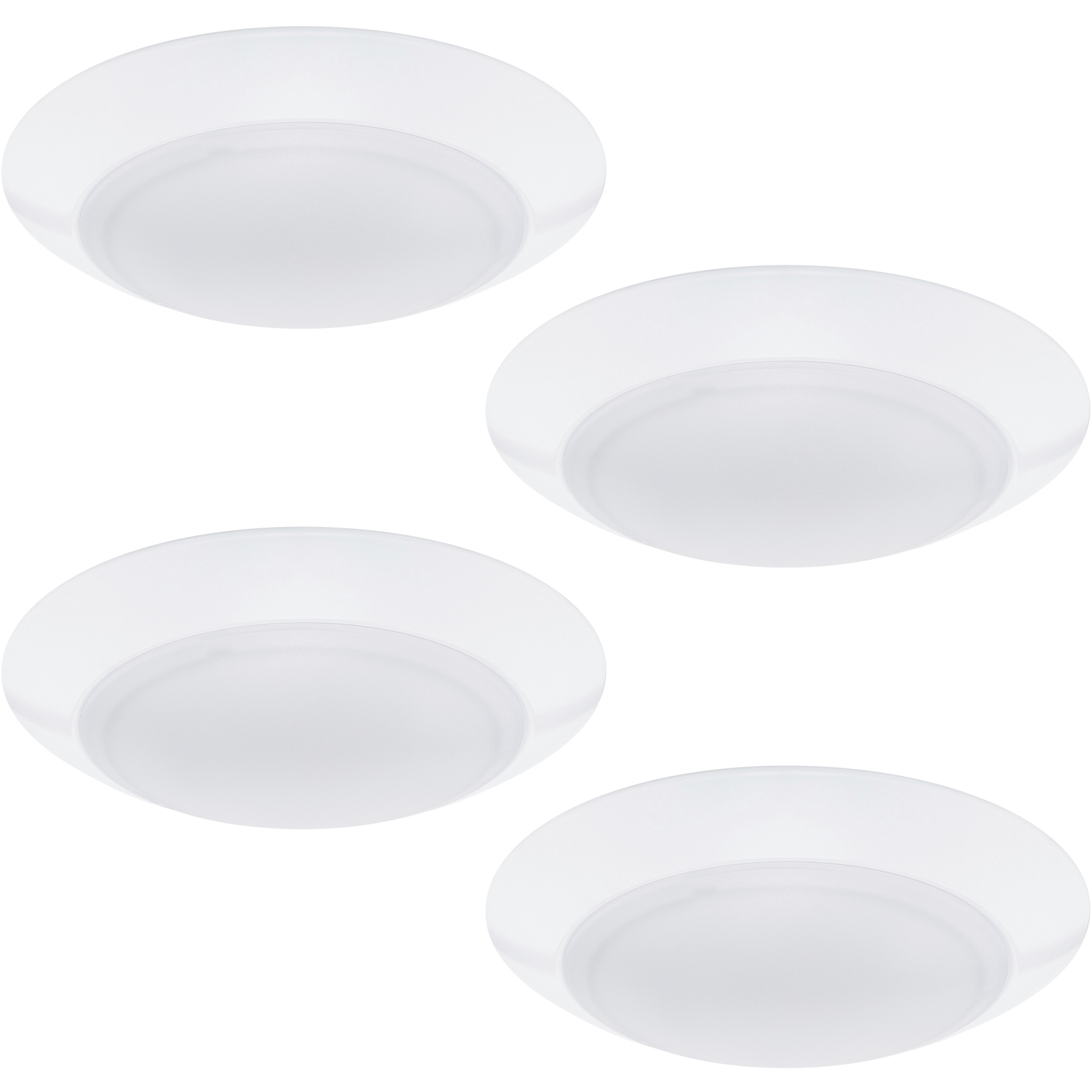 Disc LED 7.5 inch White Flush Mount Ceiling Light in 4, WAC Limited