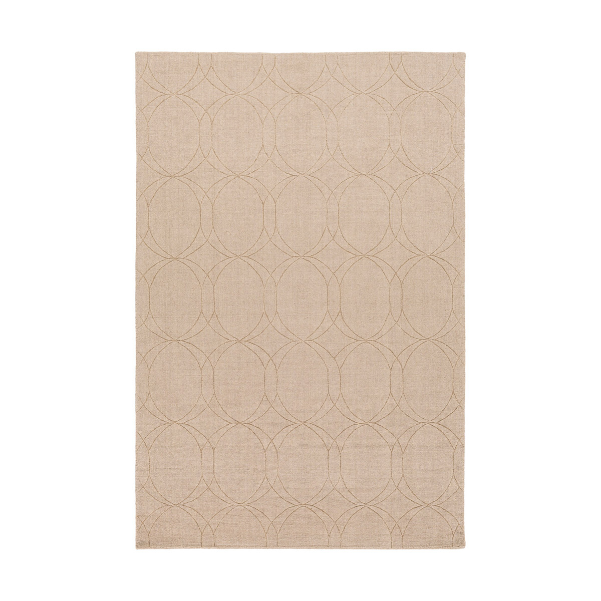 Ashlee 90 X 60 inch Neutral Area Rug, Wool