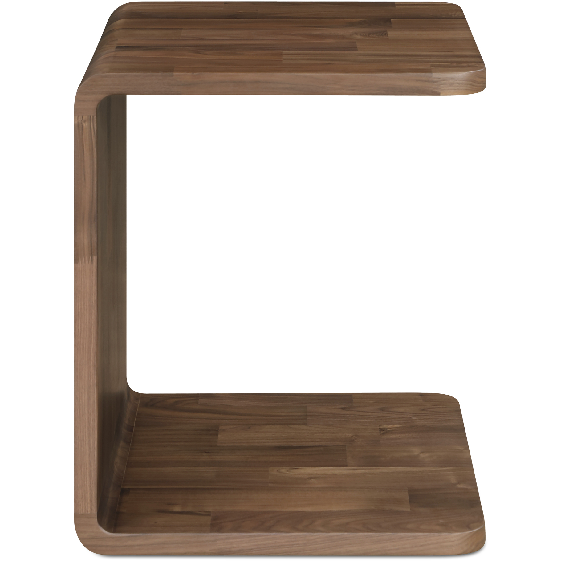 Carrie 22.7 X 20.5 inch BC Walnut Side Table