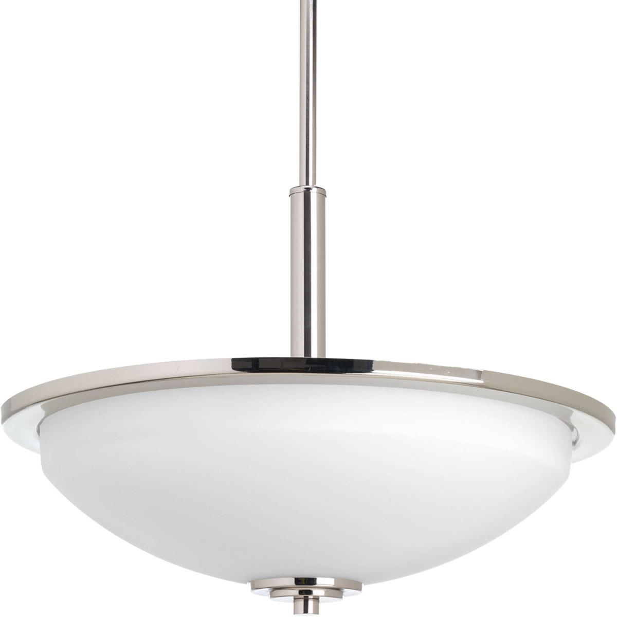 Replay 3 Light 16.63 inch Polished Nickel Pendant Ceiling Light