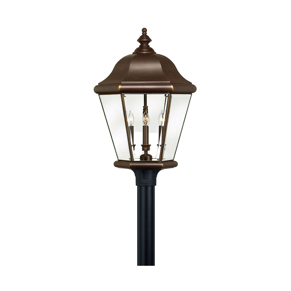 Hinkley Lighting Clifton Park Copper Bronze Outdoor Post Light