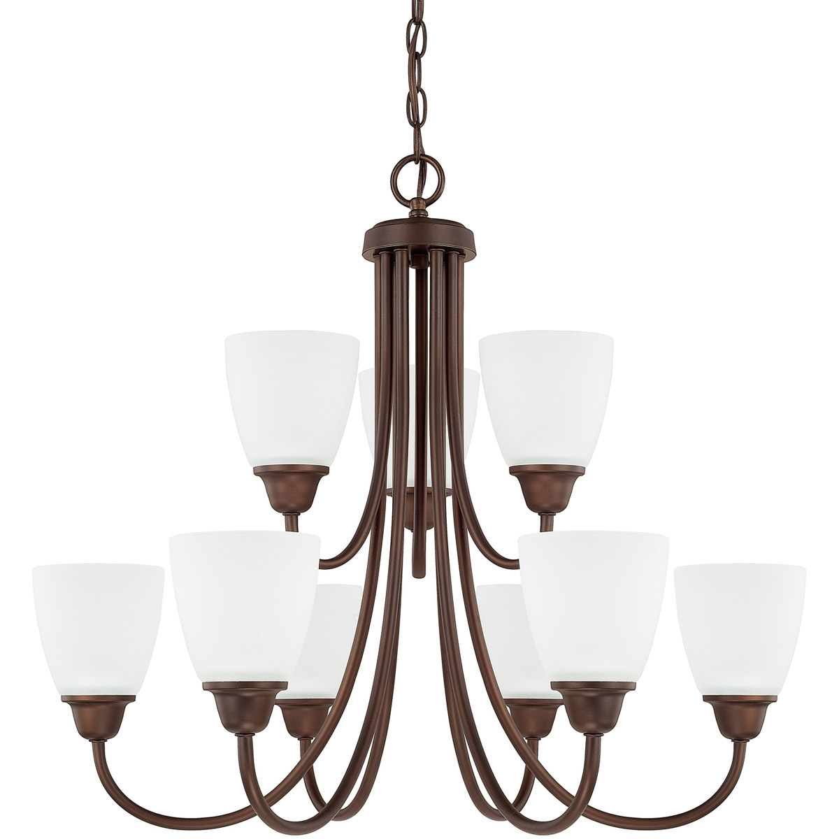 Trenton 9 Light 27.5 inch Bronze Chandelier Ceiling Light
