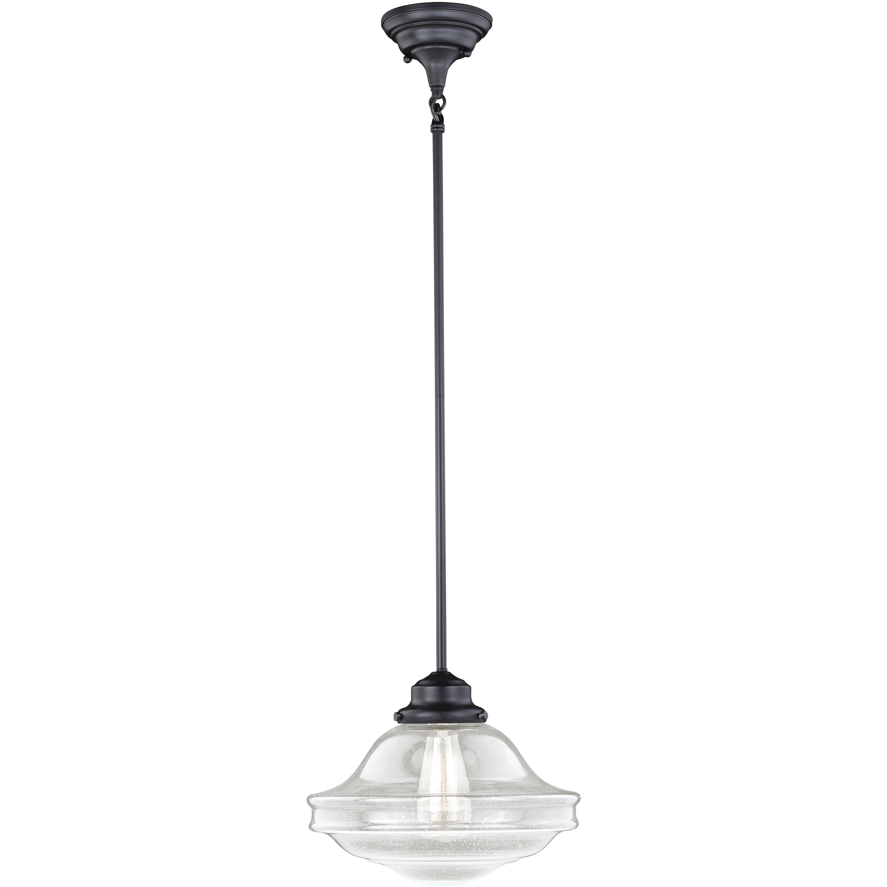 Huntley LED 12 inch Oil Rubbed Bronze Pendant Ceiling Light