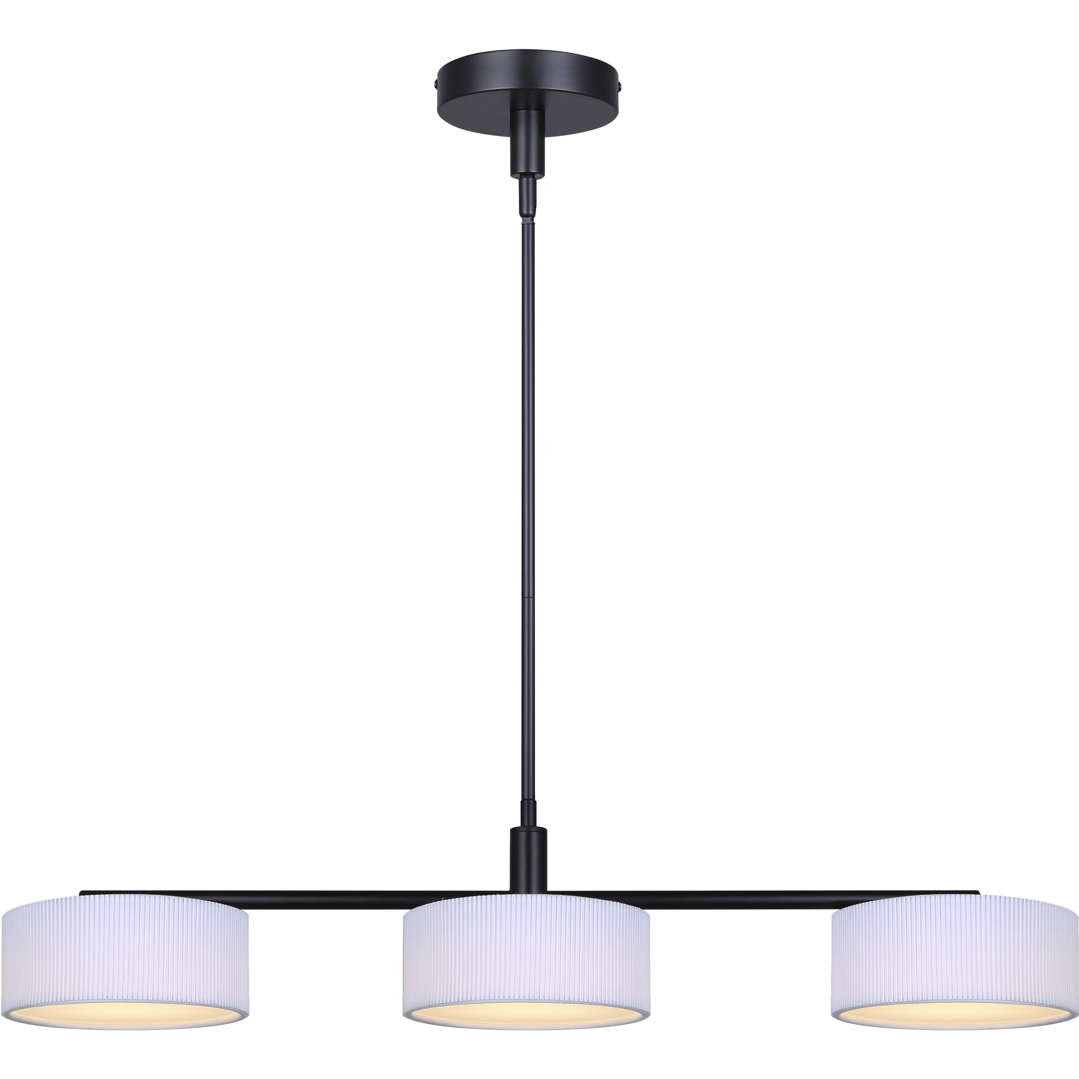 Carmynn LED 8.13 inch Black Pendant Ceiling Light