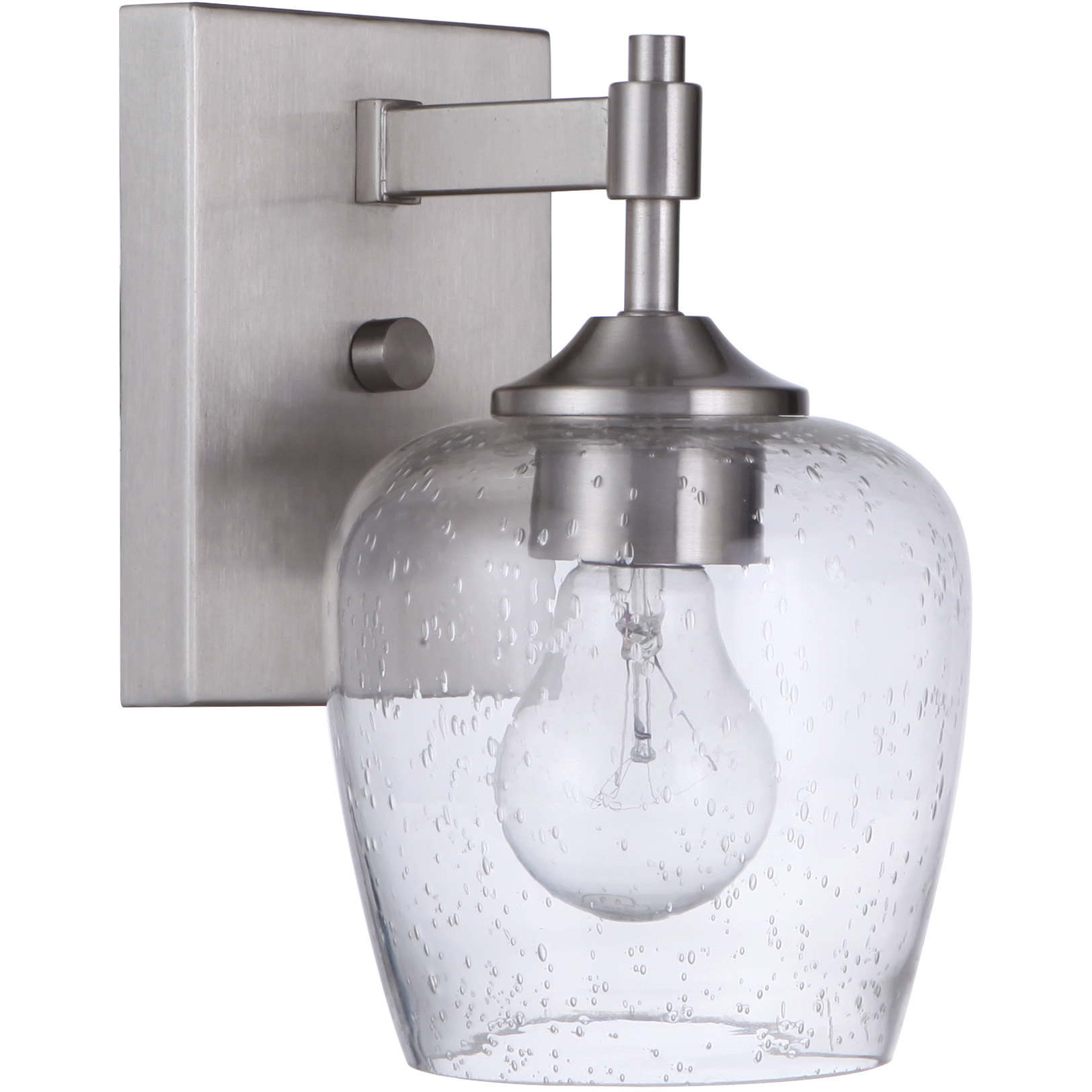 Stellen 1 Light 6 inch Brushed Polished Nickel Wall Sconce Wall Light