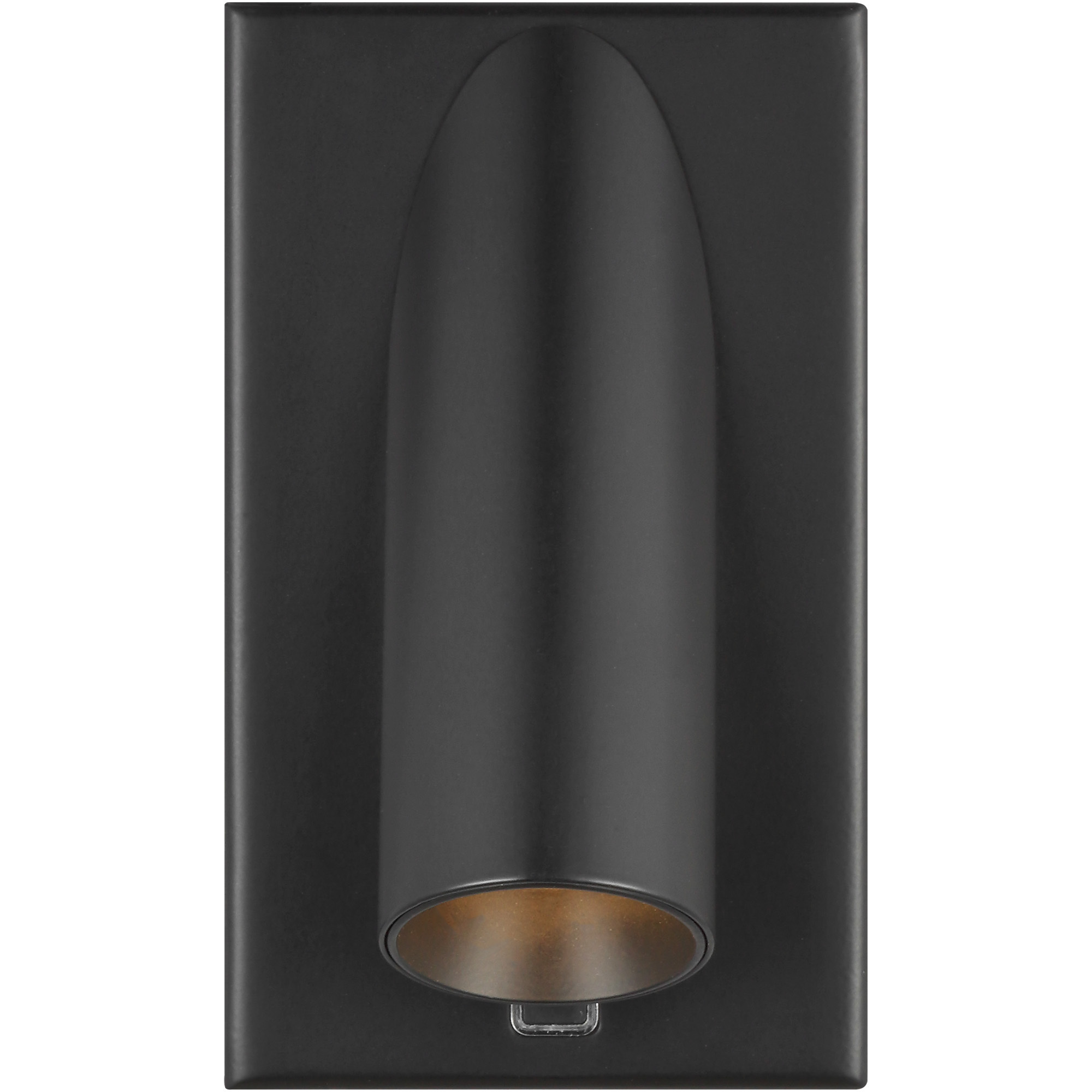 Sean Lavin Ponte LED Nightshade Black ADA Wall Sconce Wall Light, Integrated LED