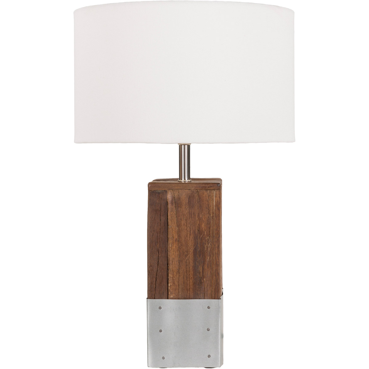 Restoration 19 inch 60 watt Natural Table Lamp Portable Light