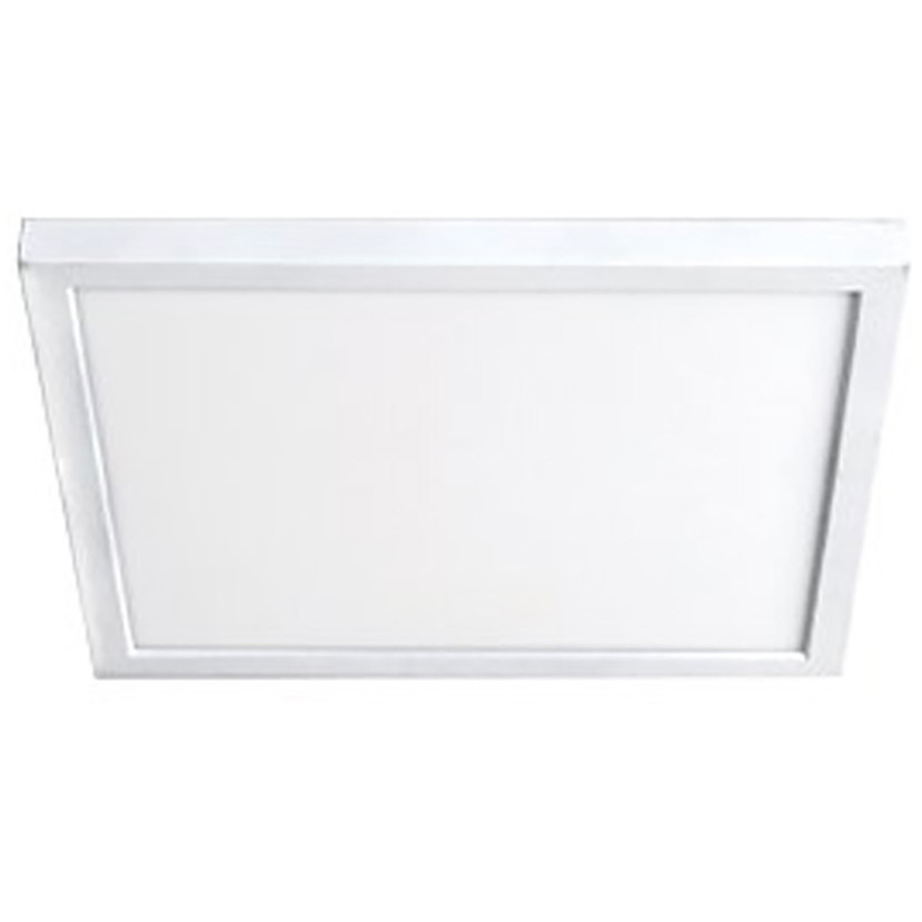 Square LED 7 inch White Flush Mount Ceiling Light in 3500K, WAC Limited