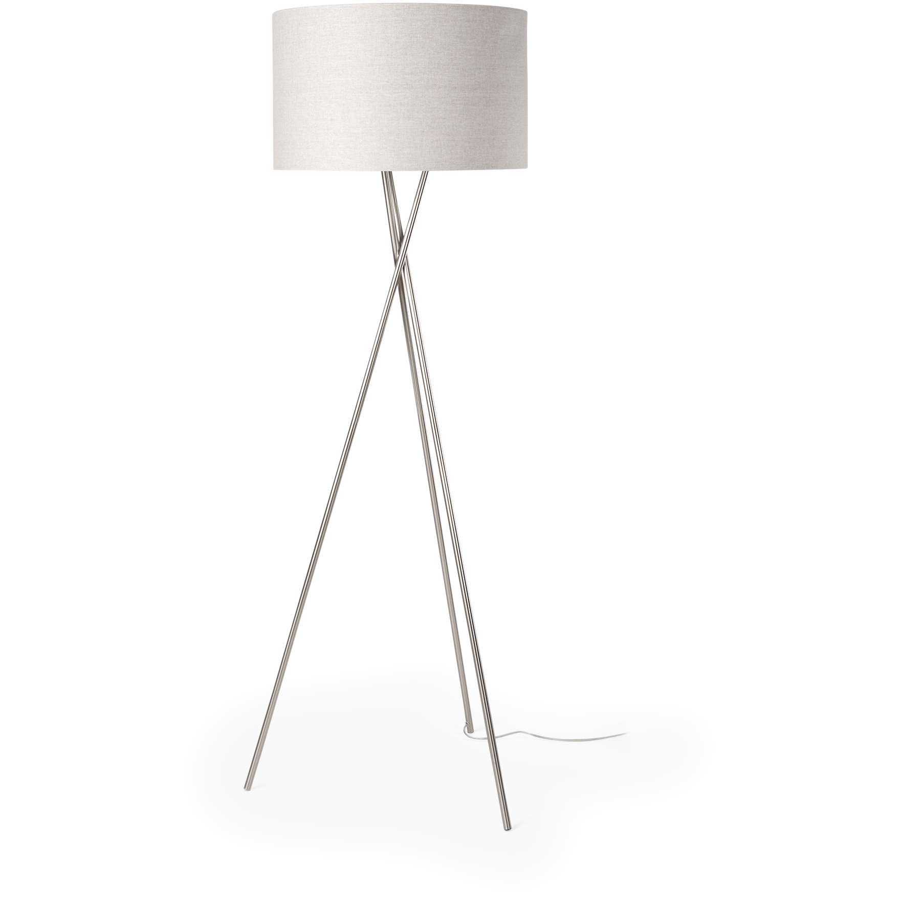 Ambrose 61.8 inch Beige Floor Lamp Portable Light