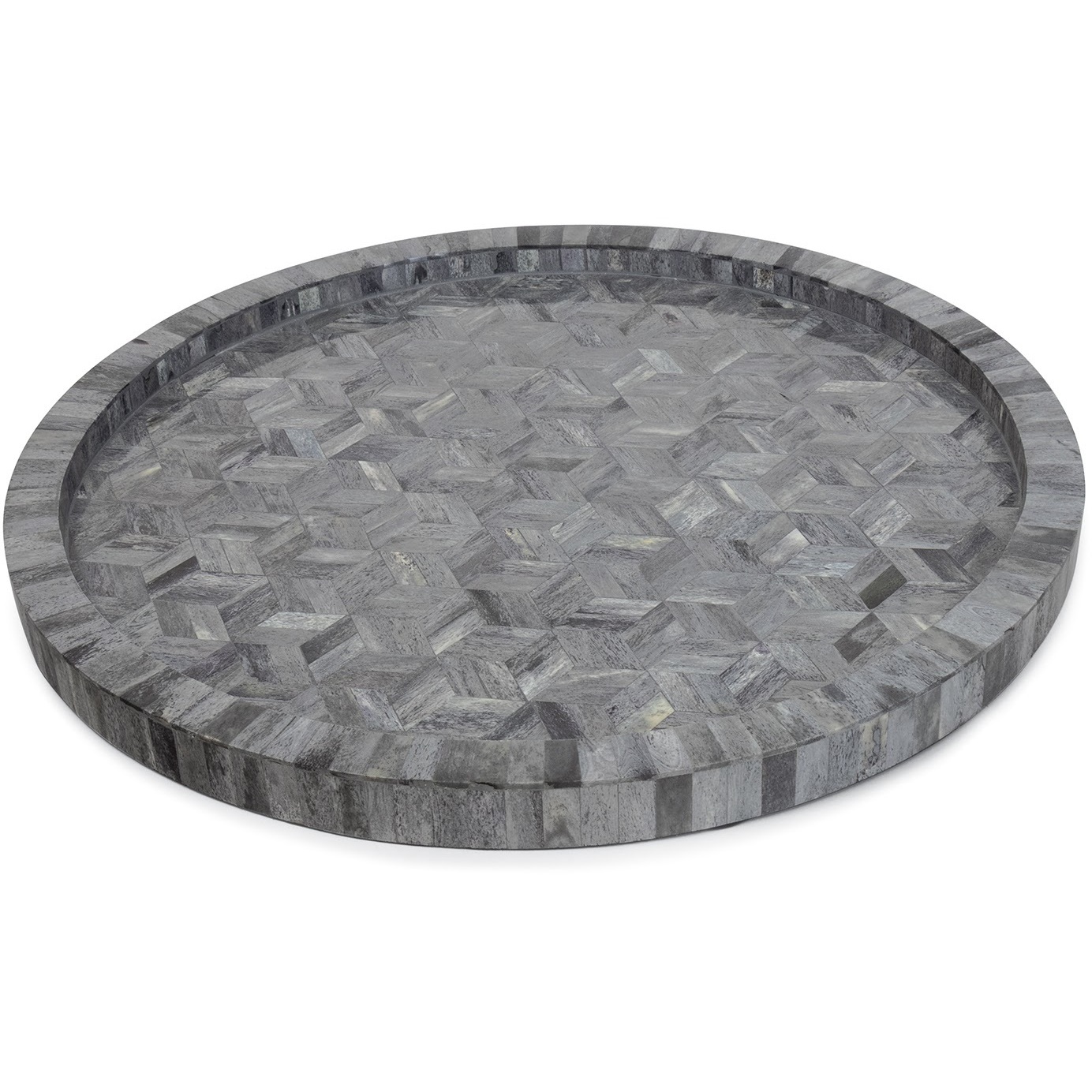 Jullian Grey Serving Tray, Small