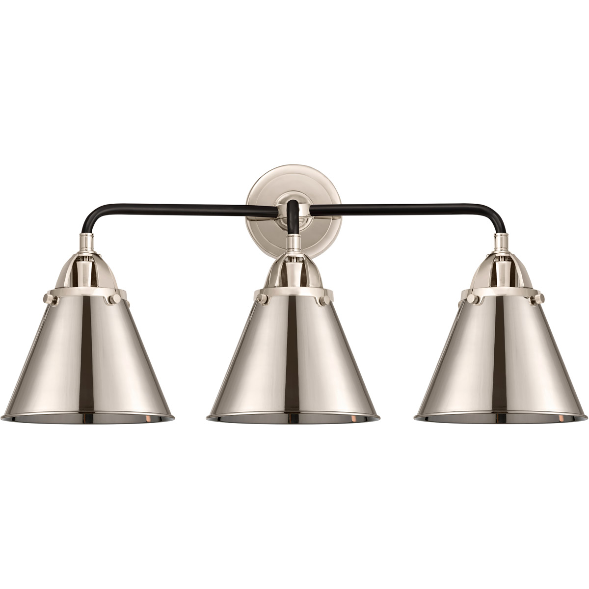 Nouveau 2 Appalachian LED 26 inch Black Polished Nickel Bath Vanity Light Wall Light