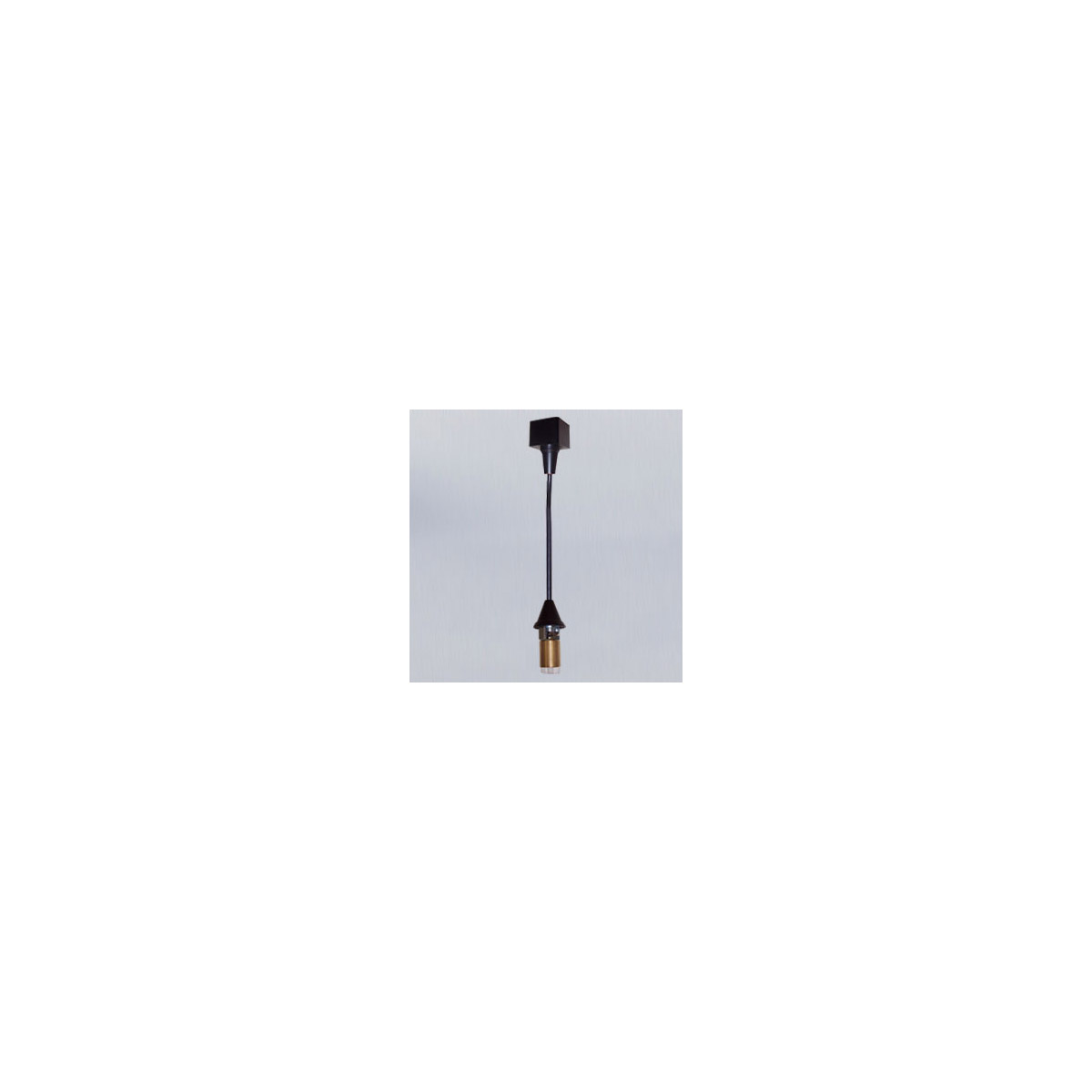 Signature 1 Light 120V White Track Mount Pendant Ceiling Light, H-Style