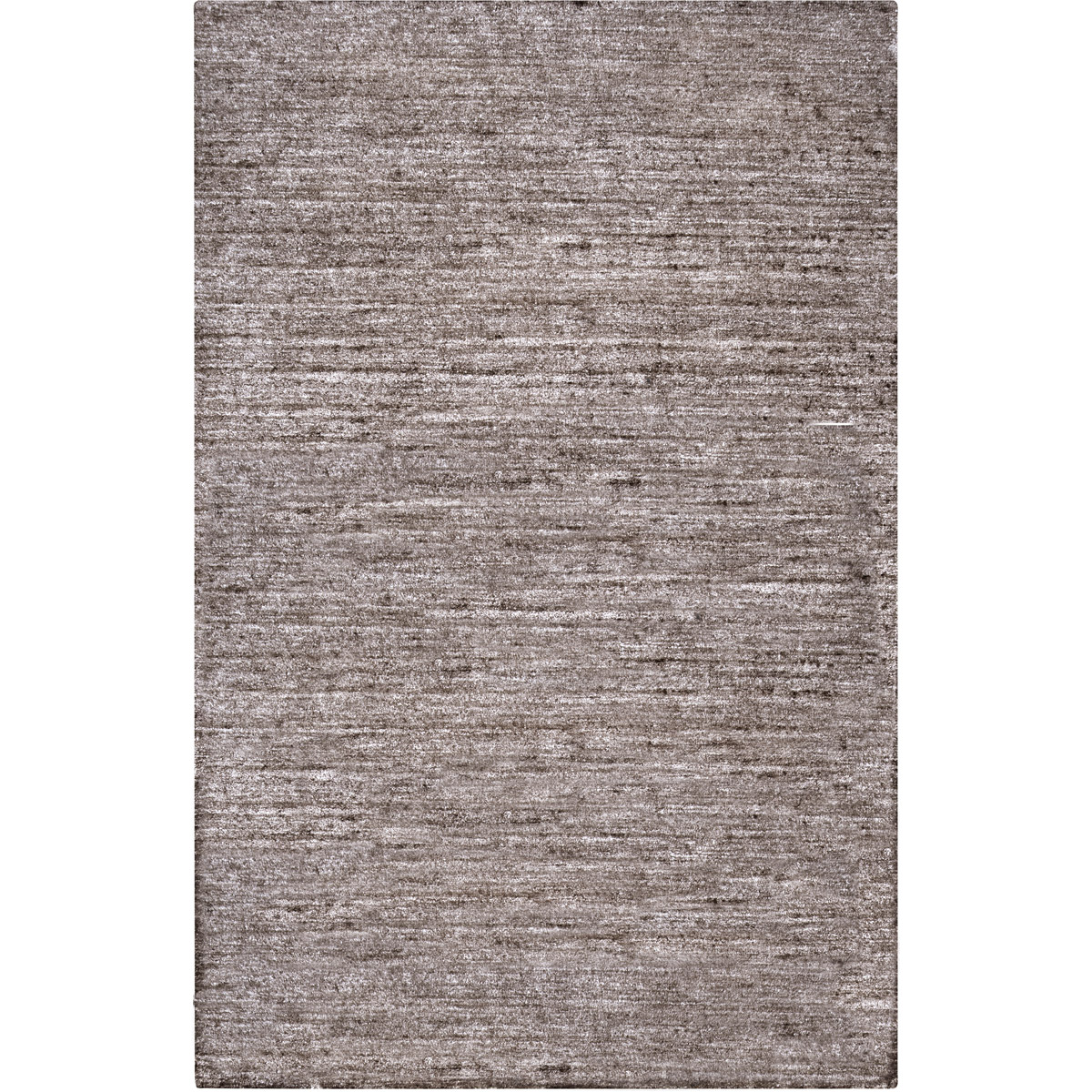 Haize 36 X 24 inch Black Area Rug, Viscose