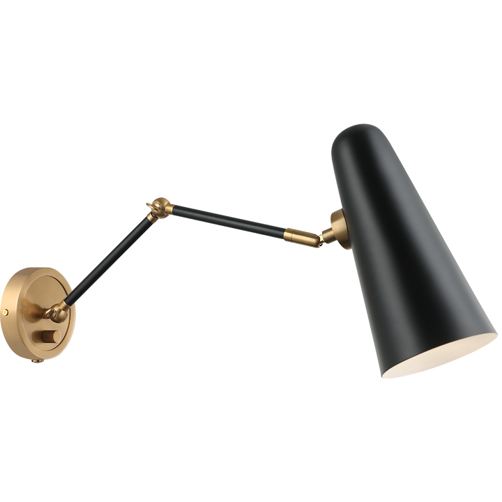 Blink 1 Light 5 inch Black Wall Sconce Wall Light