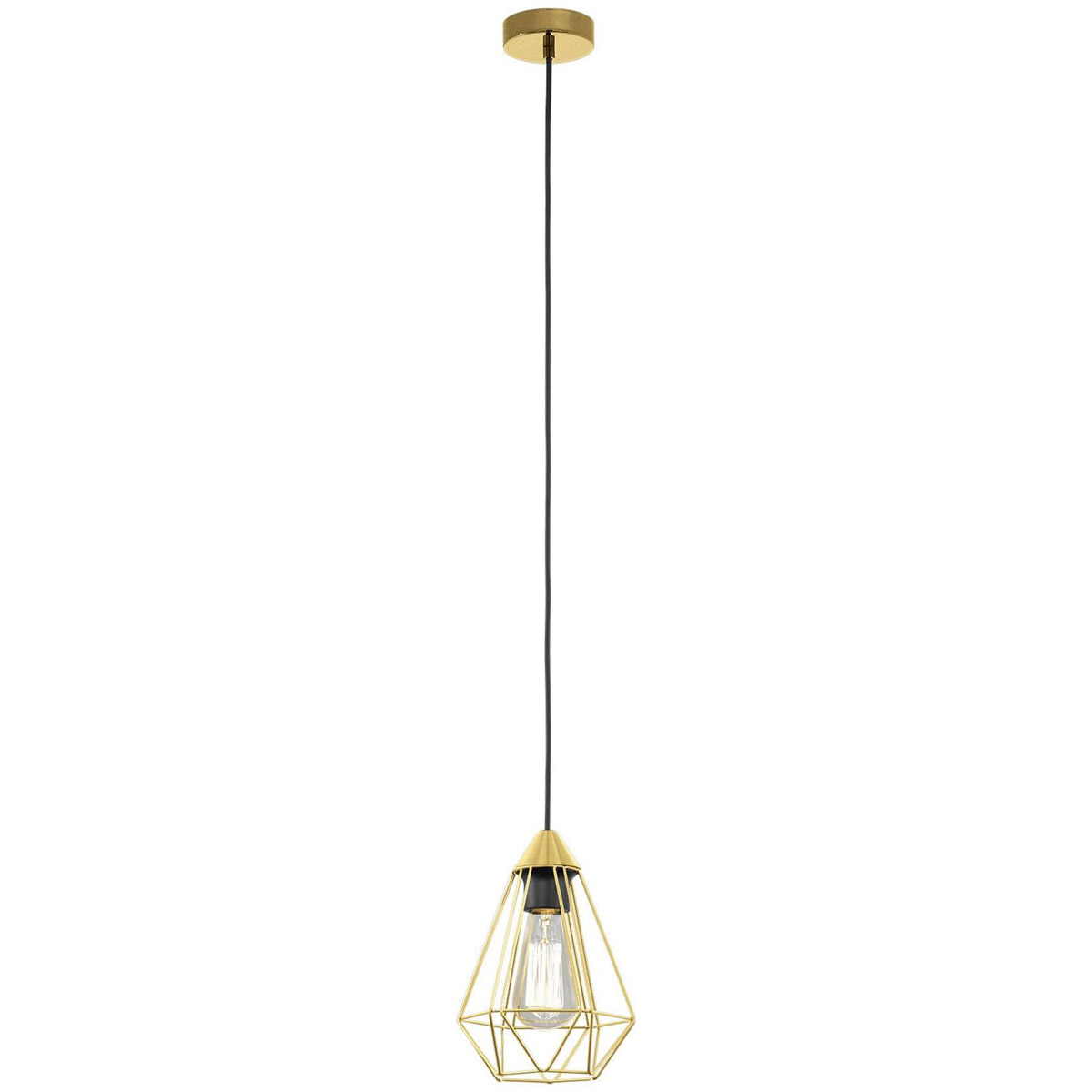 Tarbes 1 Light 6.75 inch Brushed Brass Pendant Ceiling Light