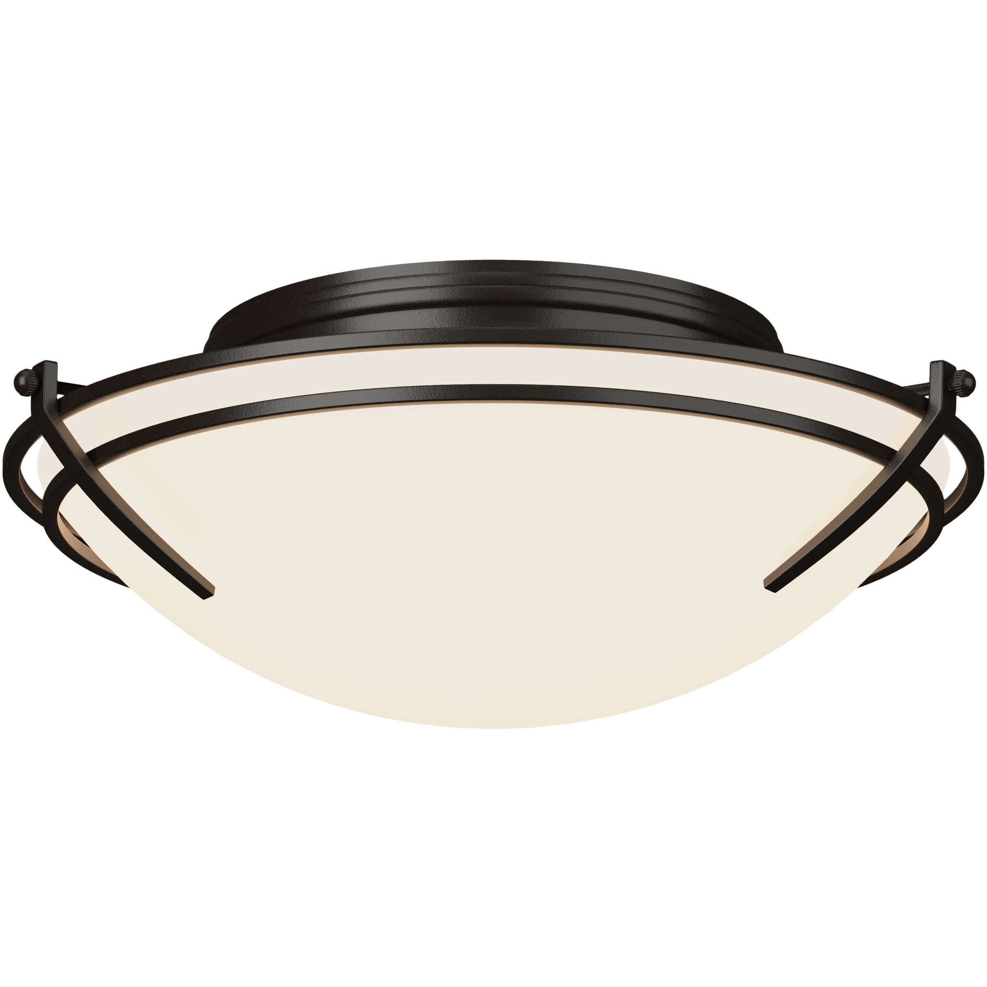 Presidio Tryne 2 Light 15.7 inch Oil Rubbed Bronze Flush Mount Ceiling Light