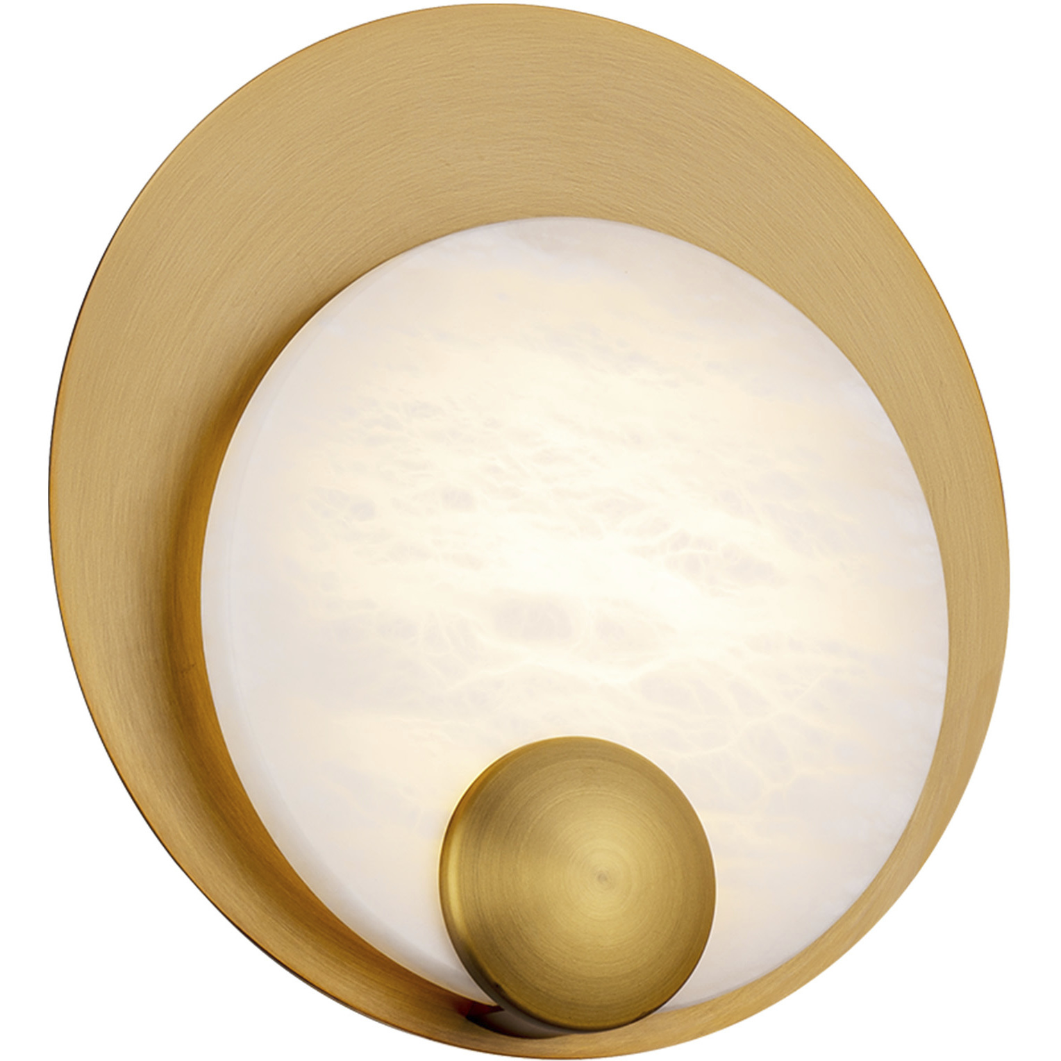Rowlings 1 Light 10 inch Aged Brass ADA Wall Sconce Wall Light