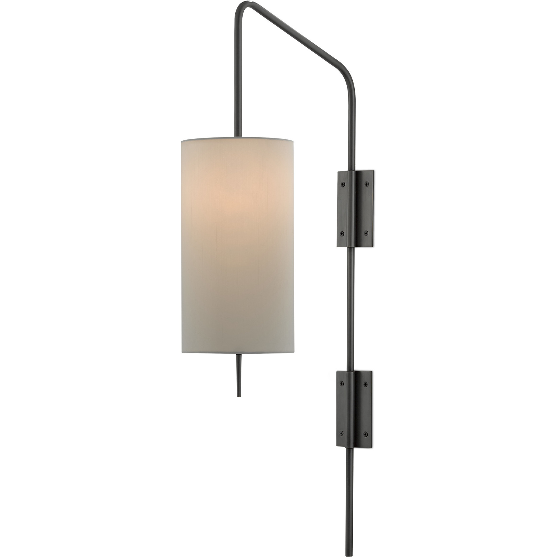 Tamsin 15 inch 60 watt Oil Rubbed Bronze Swing Arm Wall Lamp Wall Light, Plug-in