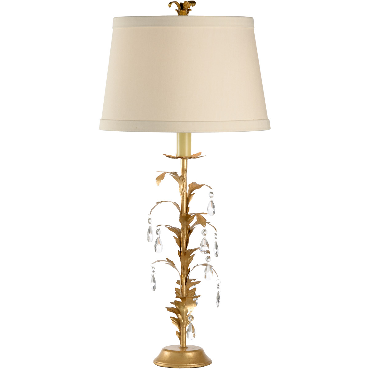 Chelsea House 33 inch 60.00 watt Antique Gold Buffet Lamp Portable Light 