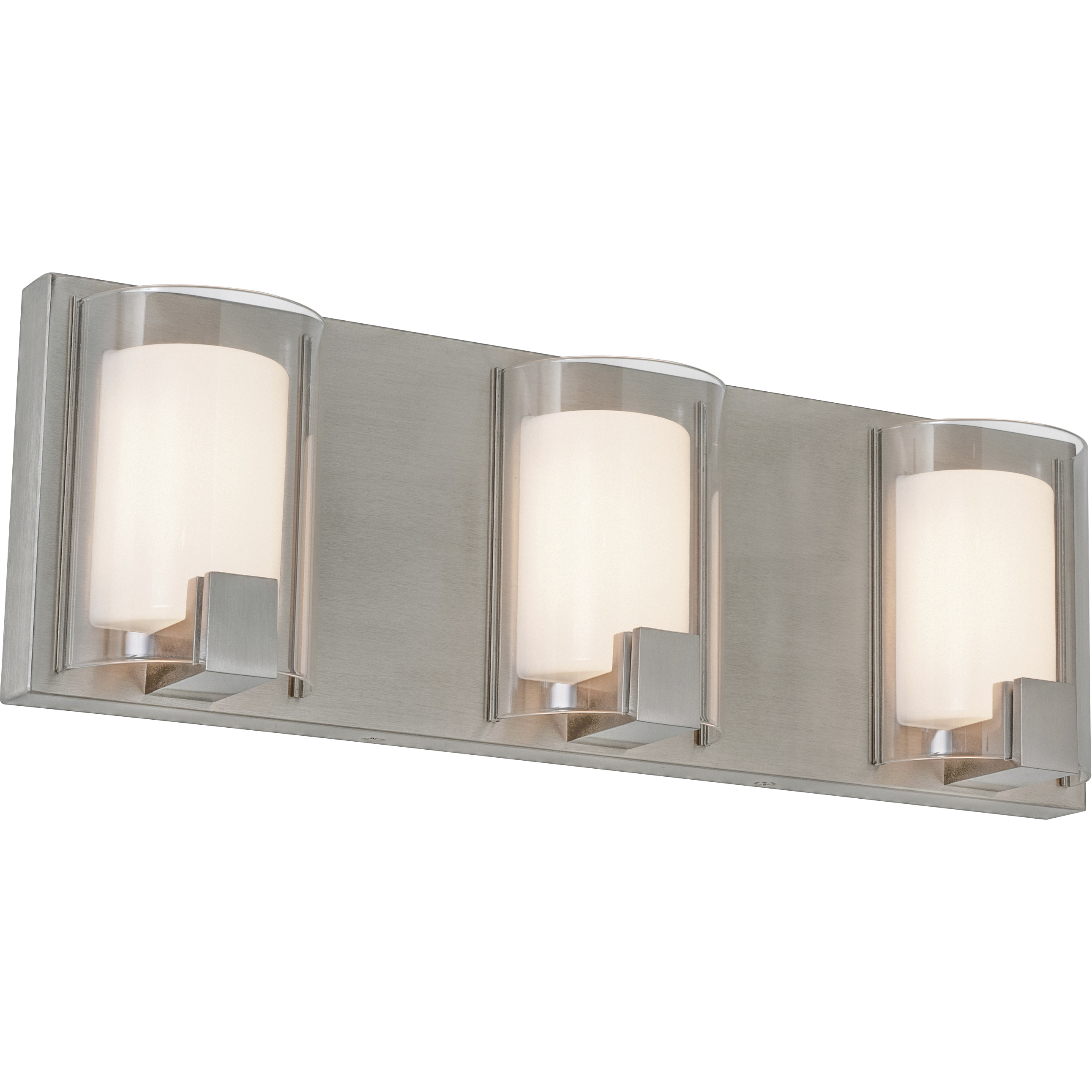 Mesa 3 Light 20 inch Satin Nickel Bath/Vanity Light Wall Light