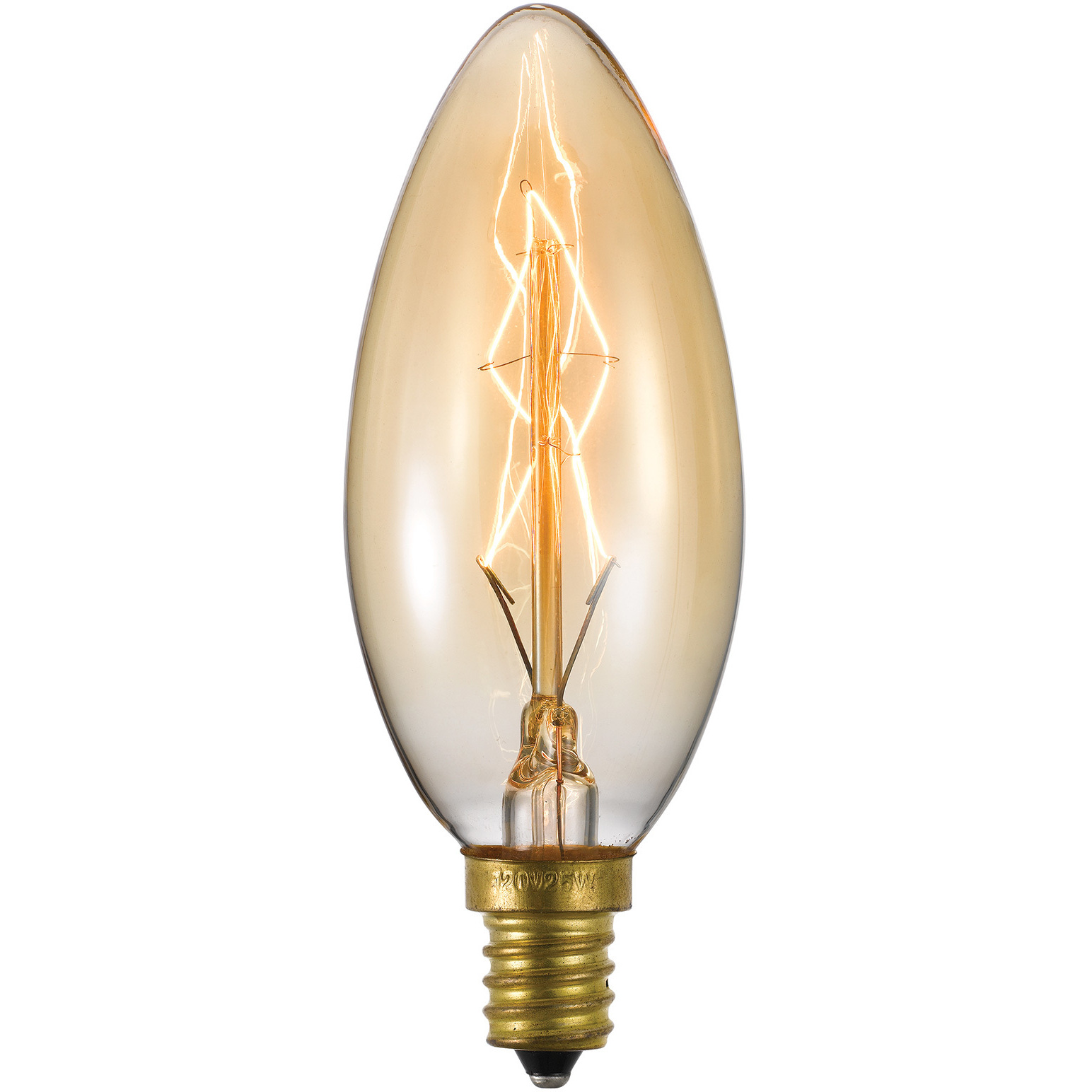 Edison Incandescent Edison E12 25 watt 120V 2400K Bulb