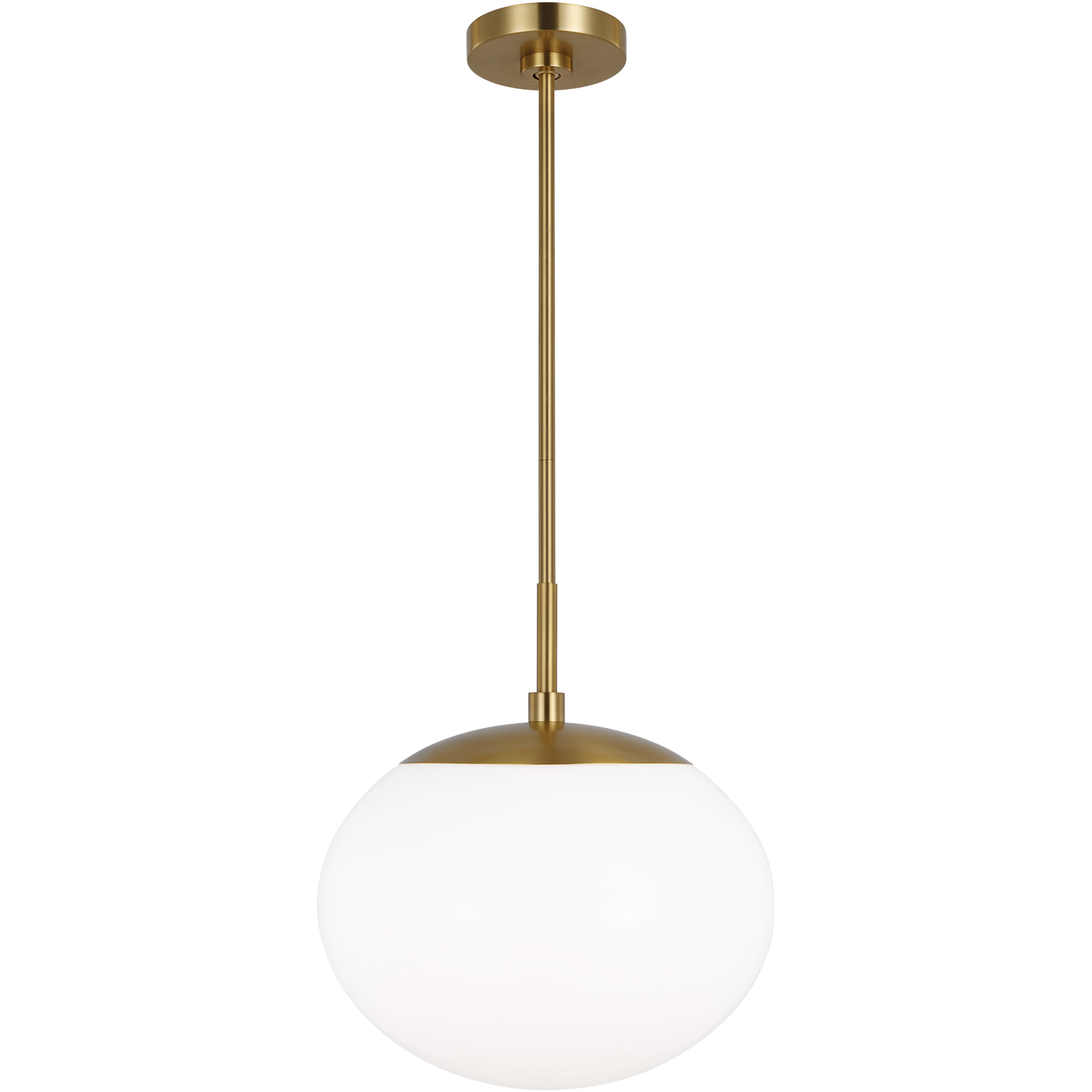 ED Ellen DeGeneres Lune 1 Light 12.38 inch Burnished Brass Pendant Ceiling Light