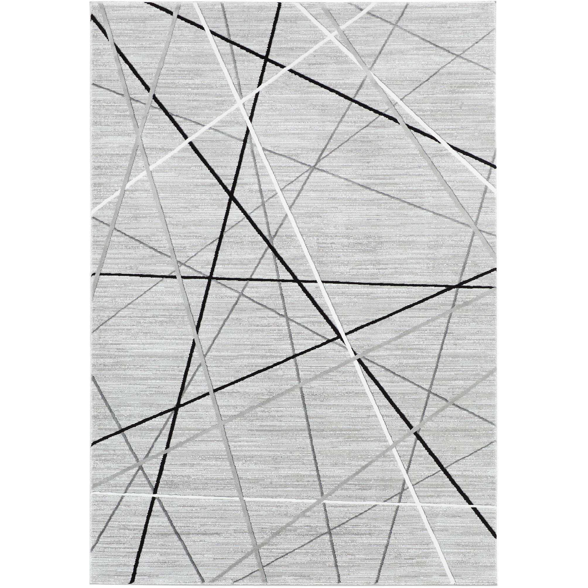 Sesia 36 X 24 inch Light Grey Rug in 2 x 3