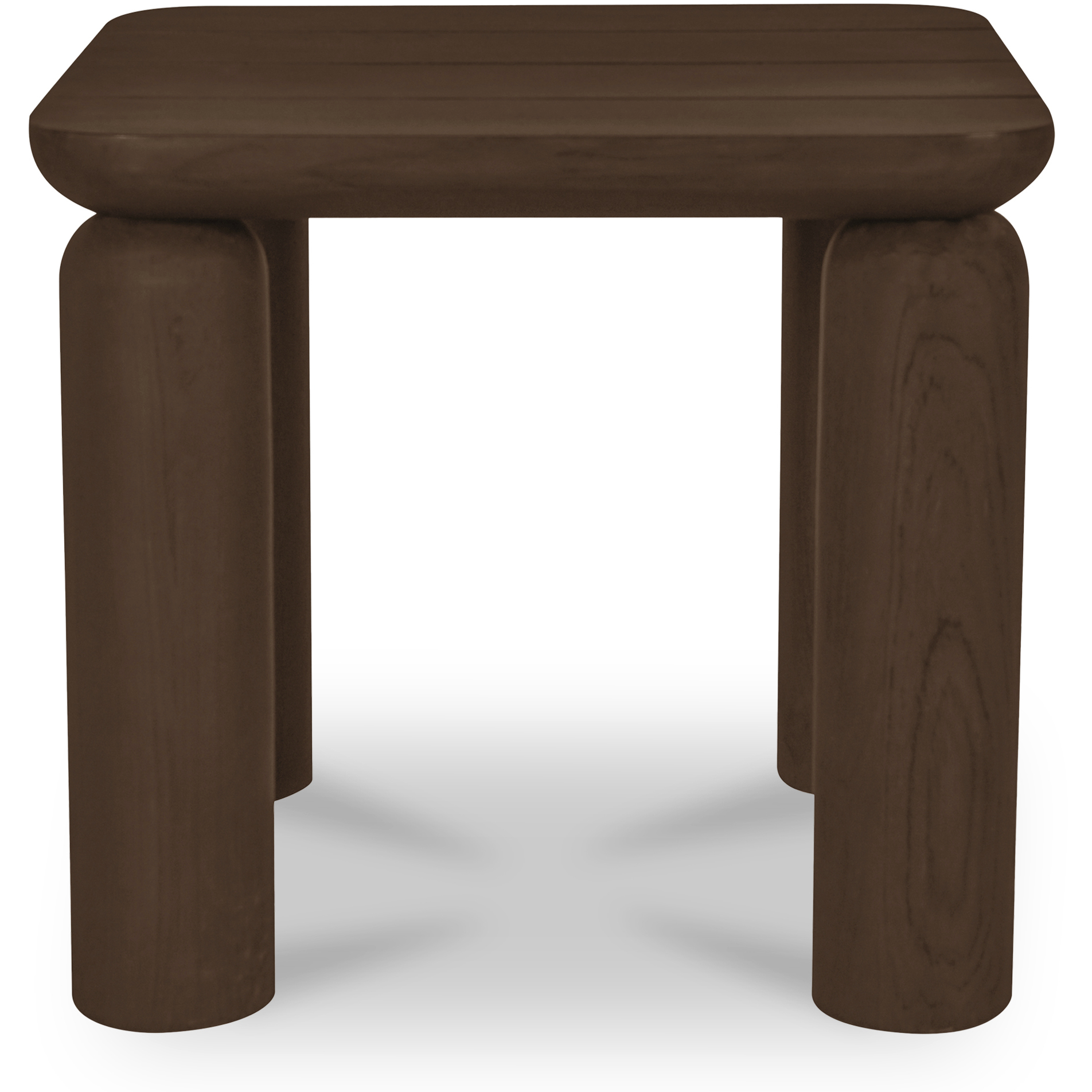 Barclay 22.01 X 22.01 inch Brown Outdoor Side Table