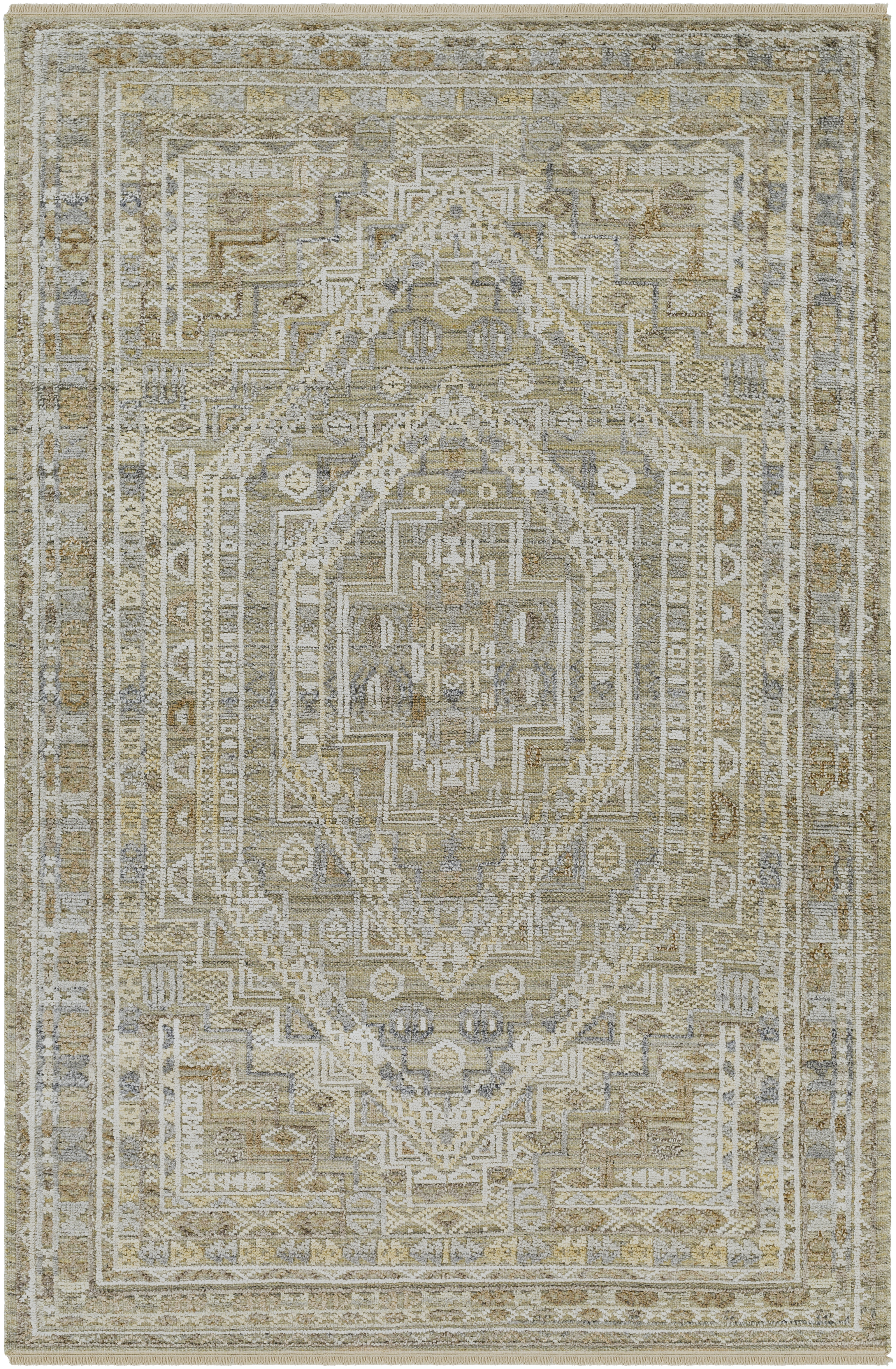 Nobility 72 X 48 inch Tan Rug in 4 X 6, Rectangle