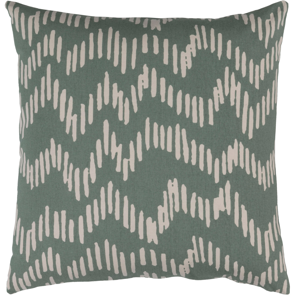 Somerset 22 X 22 inch Sage and Beige Throw Pillow