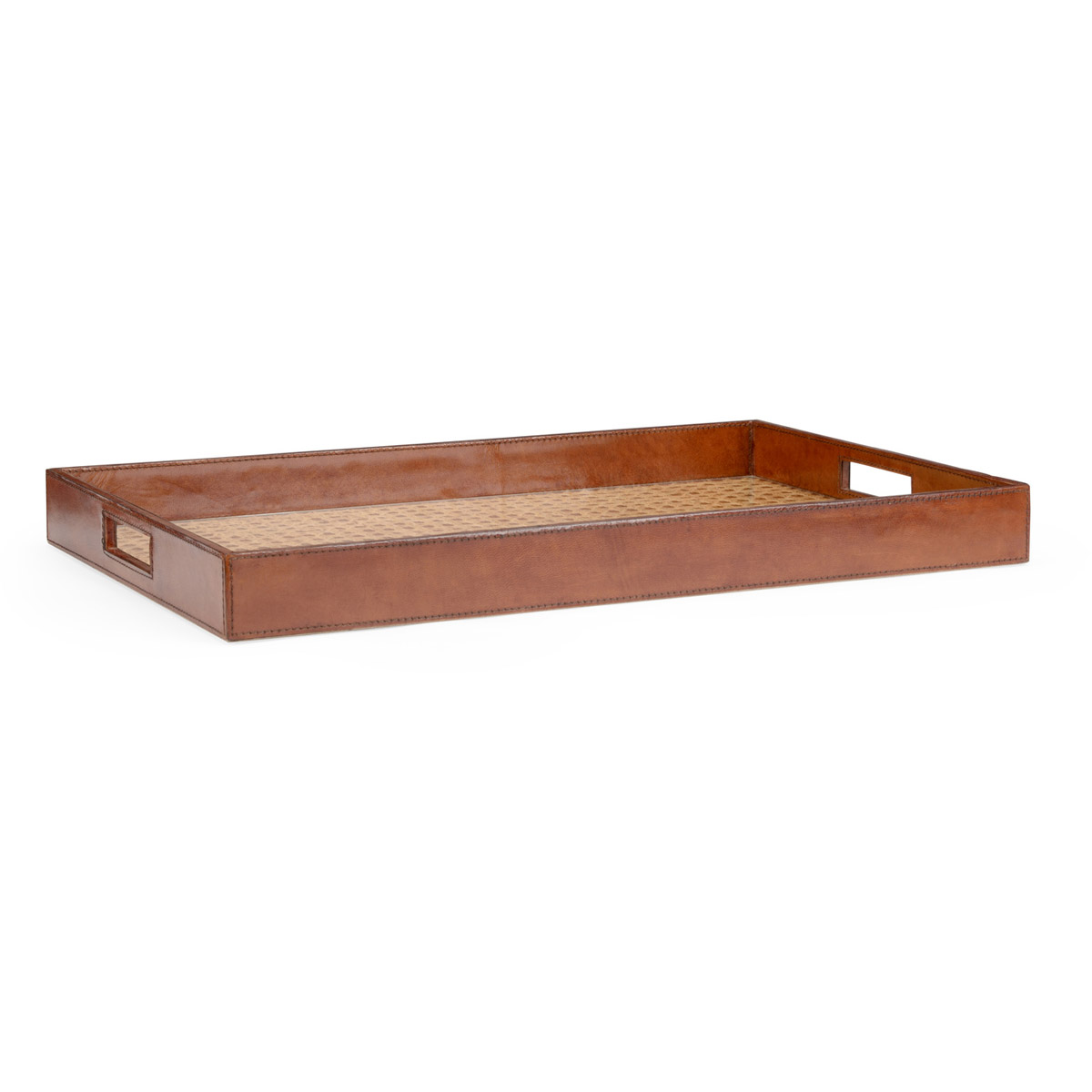 Chelsea House Clear/Natural/Cognac Tray