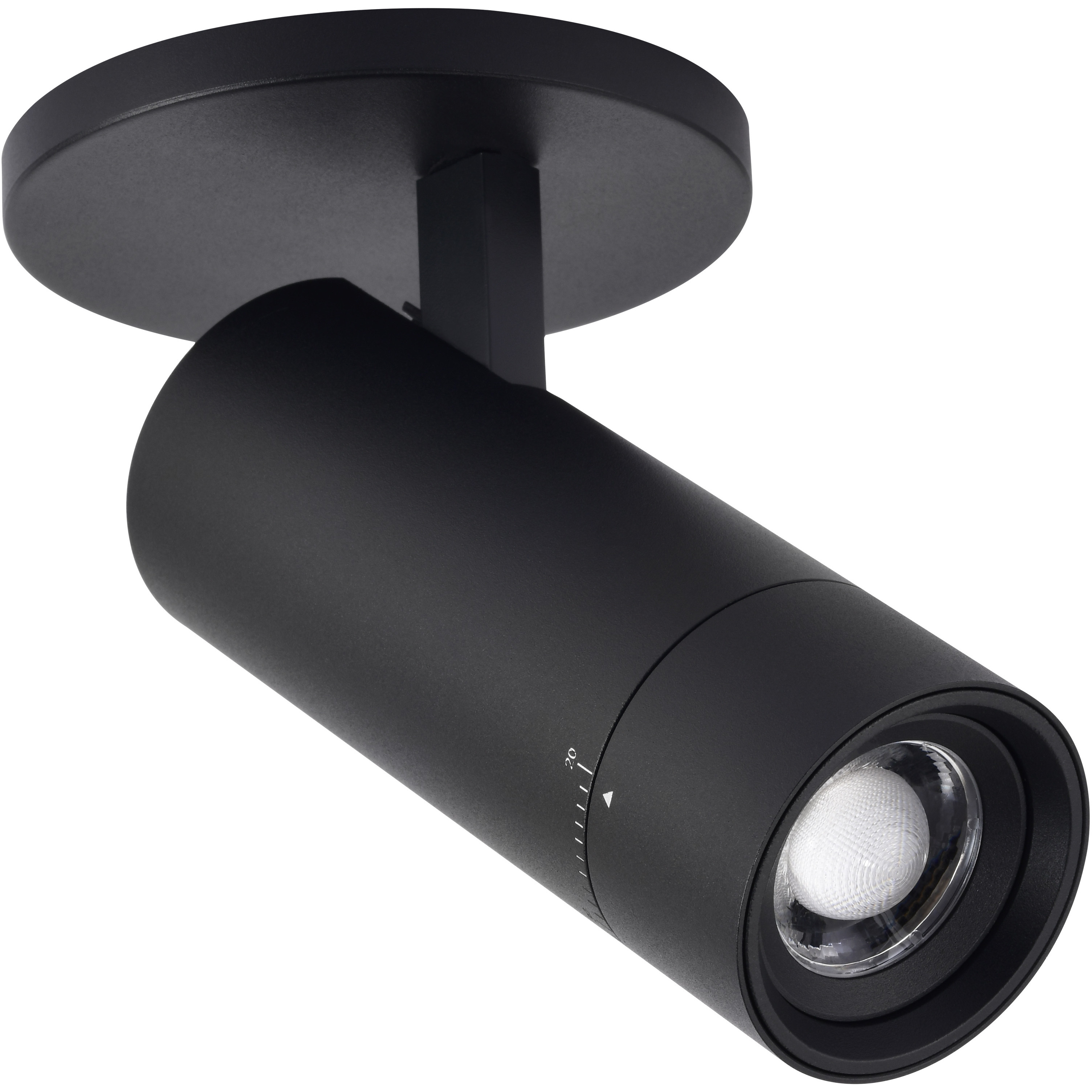Brentwood LED 4.6 inch Matte Black Flush Mount Ceiling Light