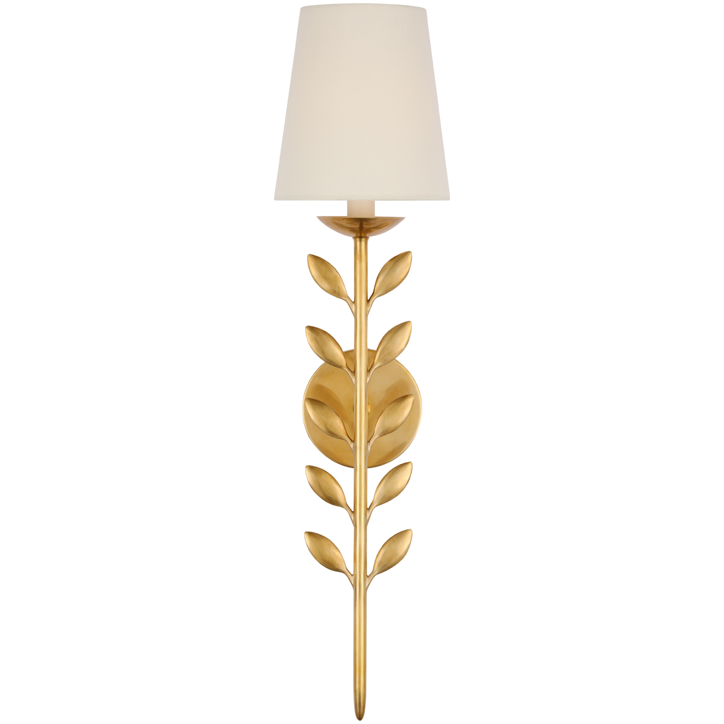 Julie Neill Eden2 LED 6.25 inch Hand-Rubbed Antique Brass Sconce Wall Light