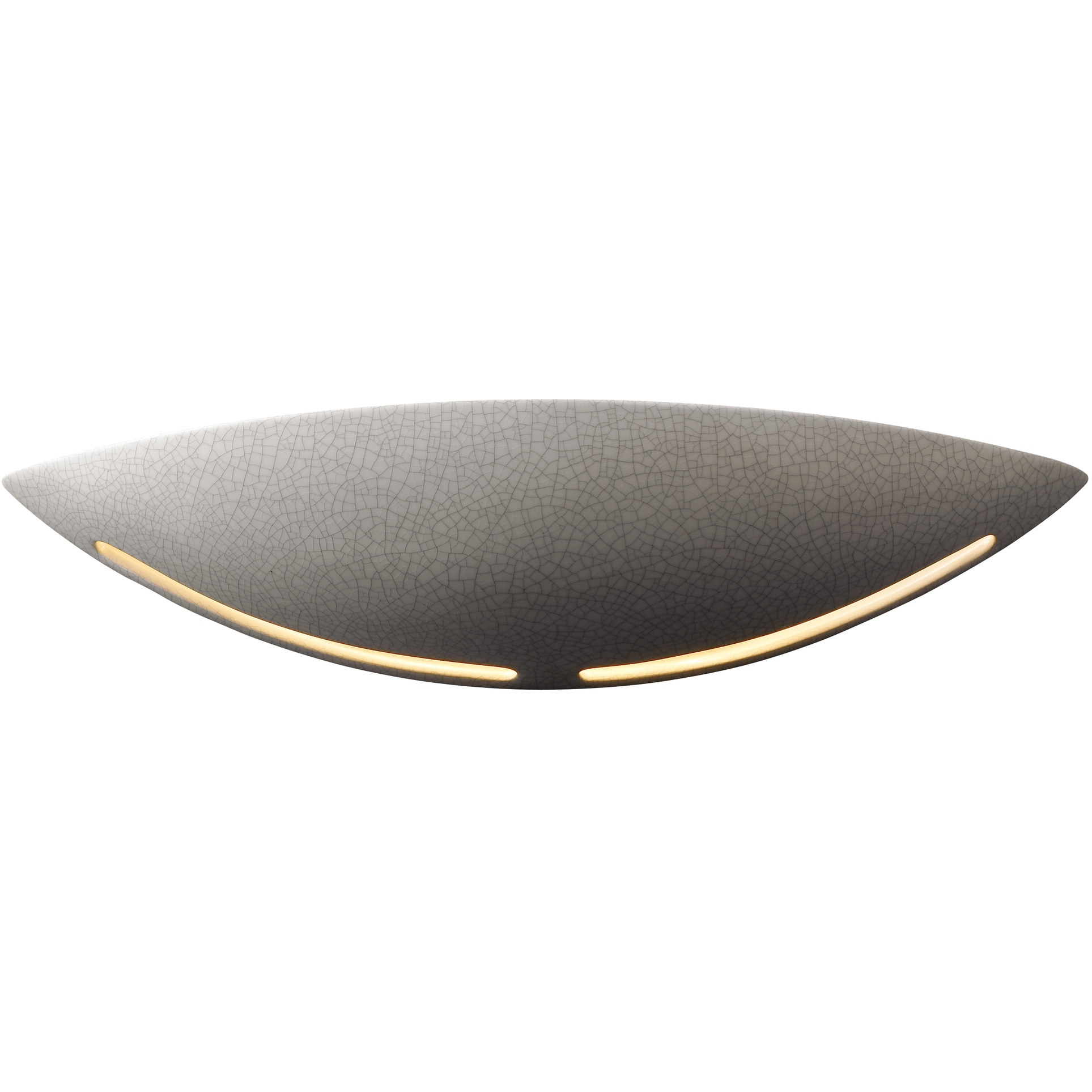 Ambiance Slice LED 23 inch Carbon Matte Black Wall Sconce Wall Light, Large